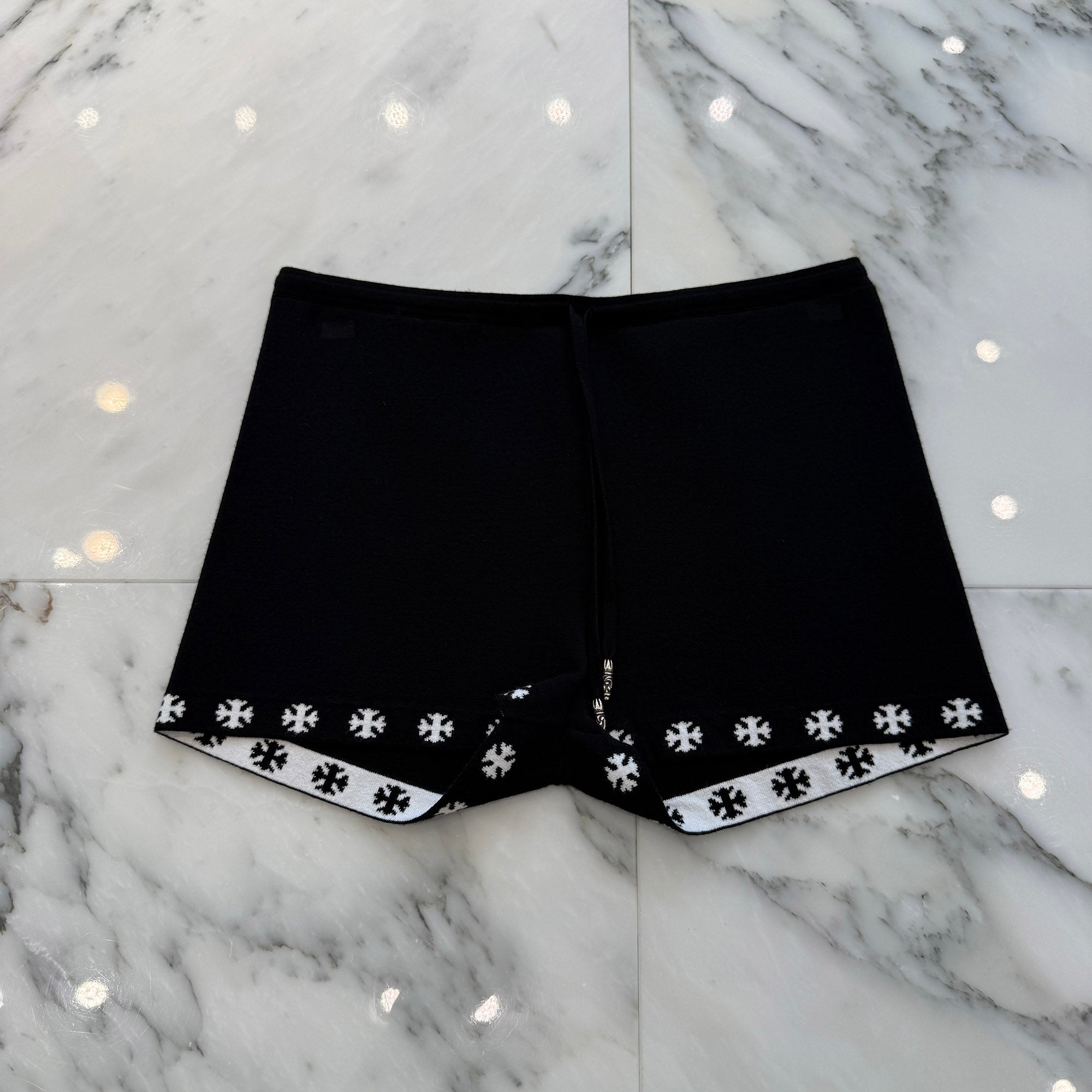 CHROME HEARTS CH Plus Jacquard Cropped Tank Top & Biker Shorts Set Up Size XS&S クロムハーツ CHプラス ジャカードクロップド タンクトップ&バイカーショーツ セットアップ サイズXS&S