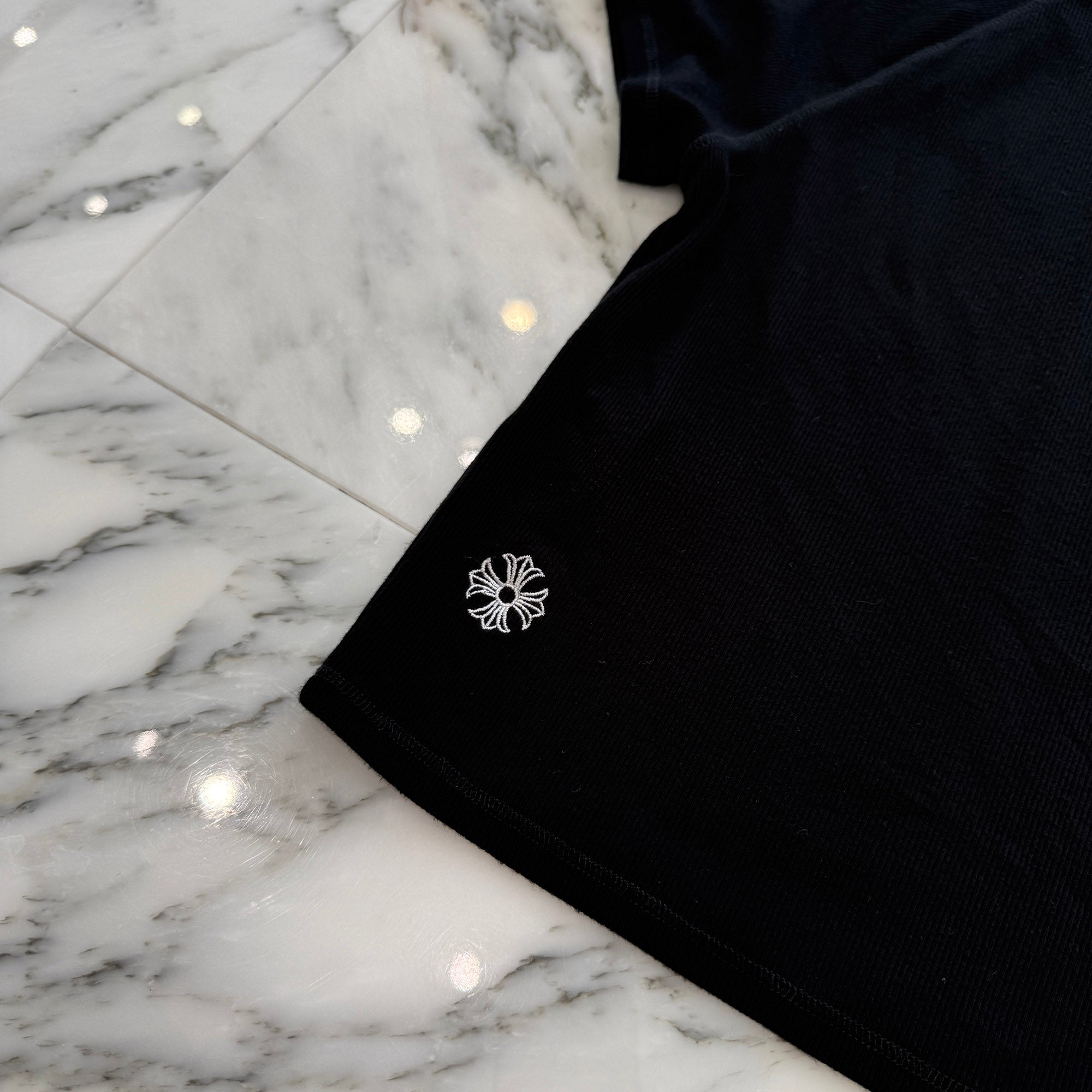 CHROME HEARTS BAD SEED CH Plus Mock Neck Tee Size S クロムハーツ バッドシード CHプラス モックネック Tシャツ サイズS