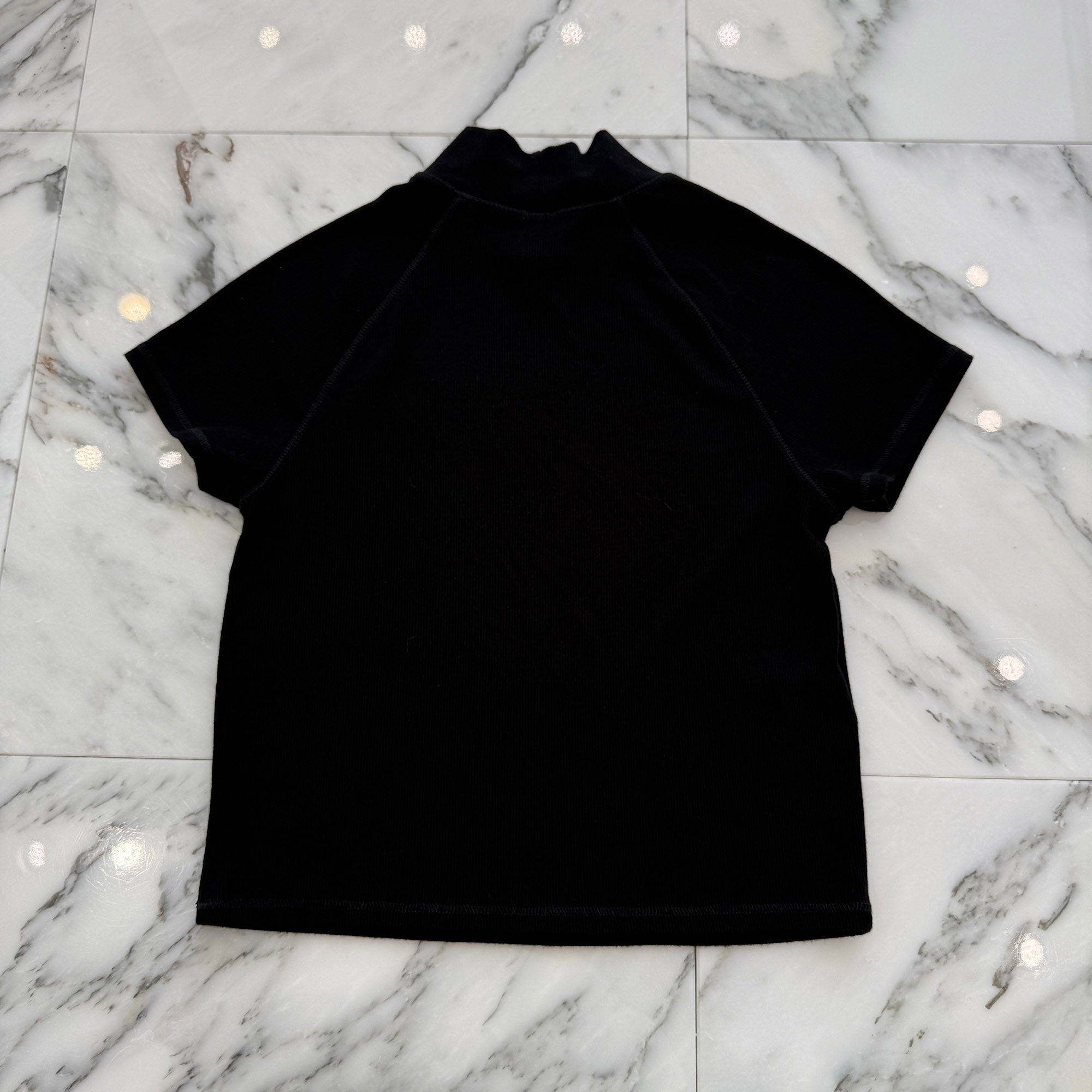 CHROME HEARTS BAD SEED CH Plus Mock Neck Tee Size S クロムハーツ バッドシード CHプラス モックネック Tシャツ サイズS