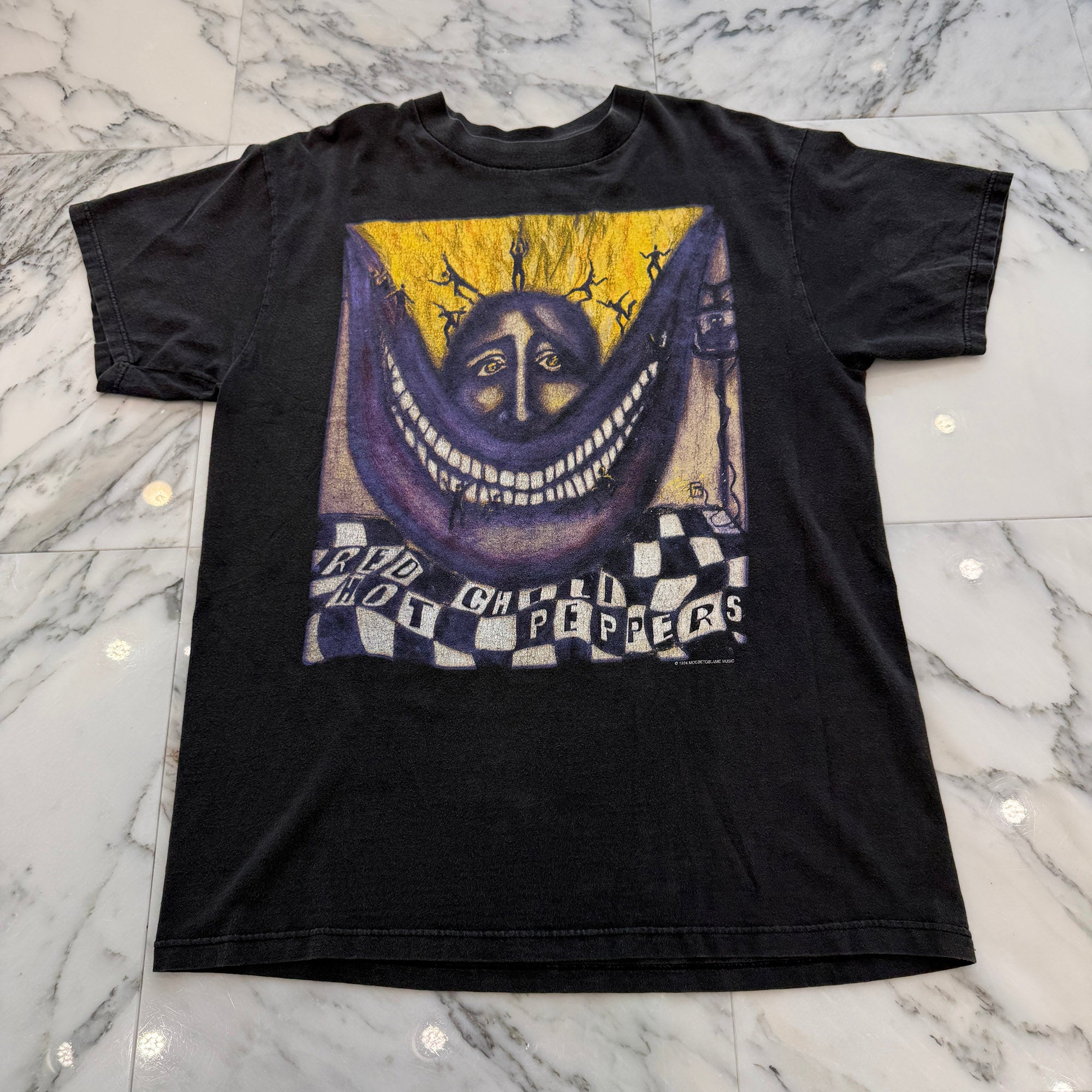 Vintage 90's Red Hot Chili Peppers "Big Smile" 1994 TULTEX S/S Tee Size L ヴィンテージ 90's レッド・ホット・チリ・ペッパーズ "ビッグ・スマイル" 1994 タルテックス社製 Tシャツ サイズL