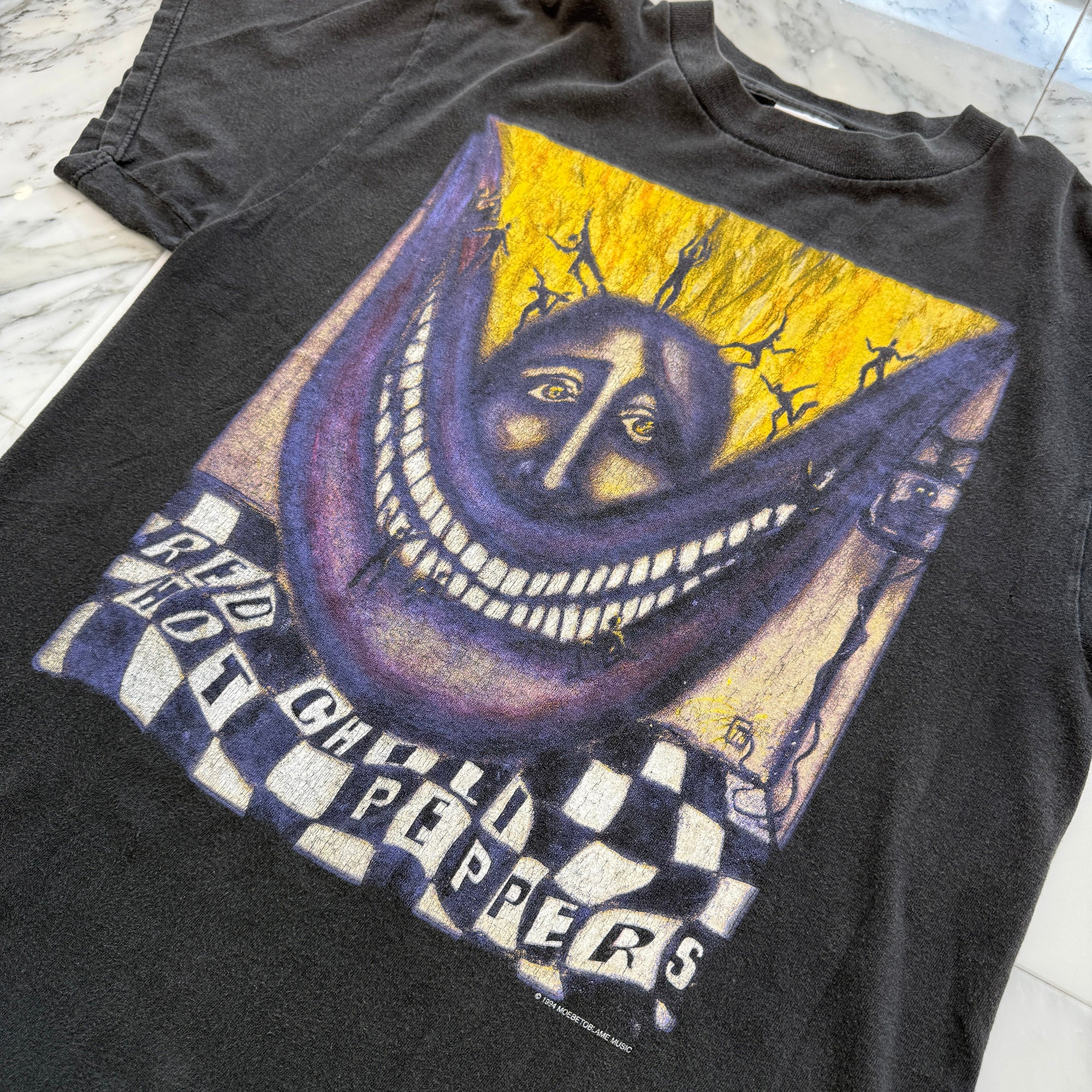 Vintage 90's Red Hot Chili Peppers "Big Smile" 1994 TULTEX S/S Tee Size L ヴィンテージ 90's レッド・ホット・チリ・ペッパーズ "ビッグ・スマイル" 1994 タルテックス社製 Tシャツ サイズL