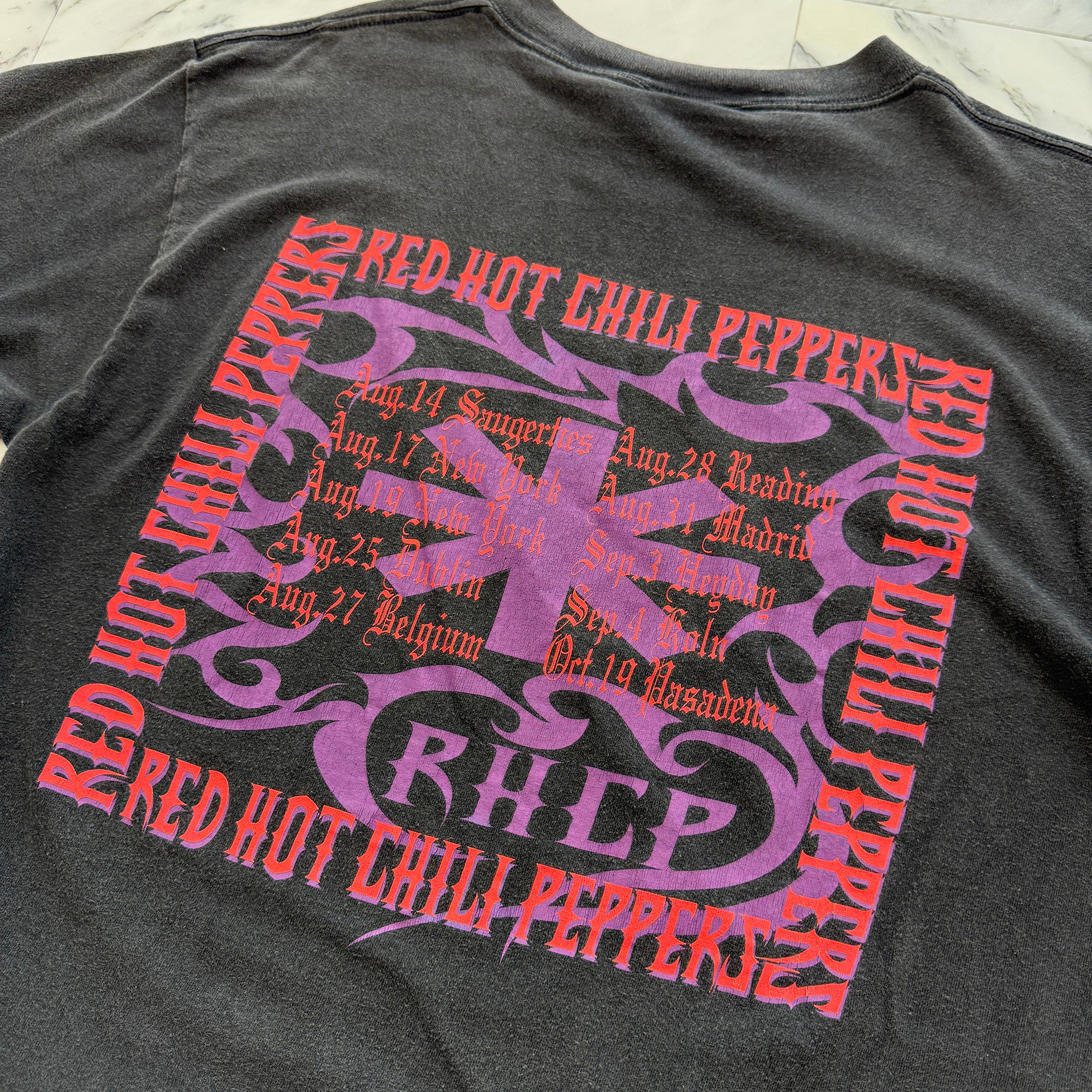 Vintage 90's Red Hot Chili Peppers "Big Smile" 1994 TULTEX S/S Tee Size L ヴィンテージ 90's レッド・ホット・チリ・ペッパーズ "ビッグ・スマイル" 1994 タルテックス社製 Tシャツ サイズL