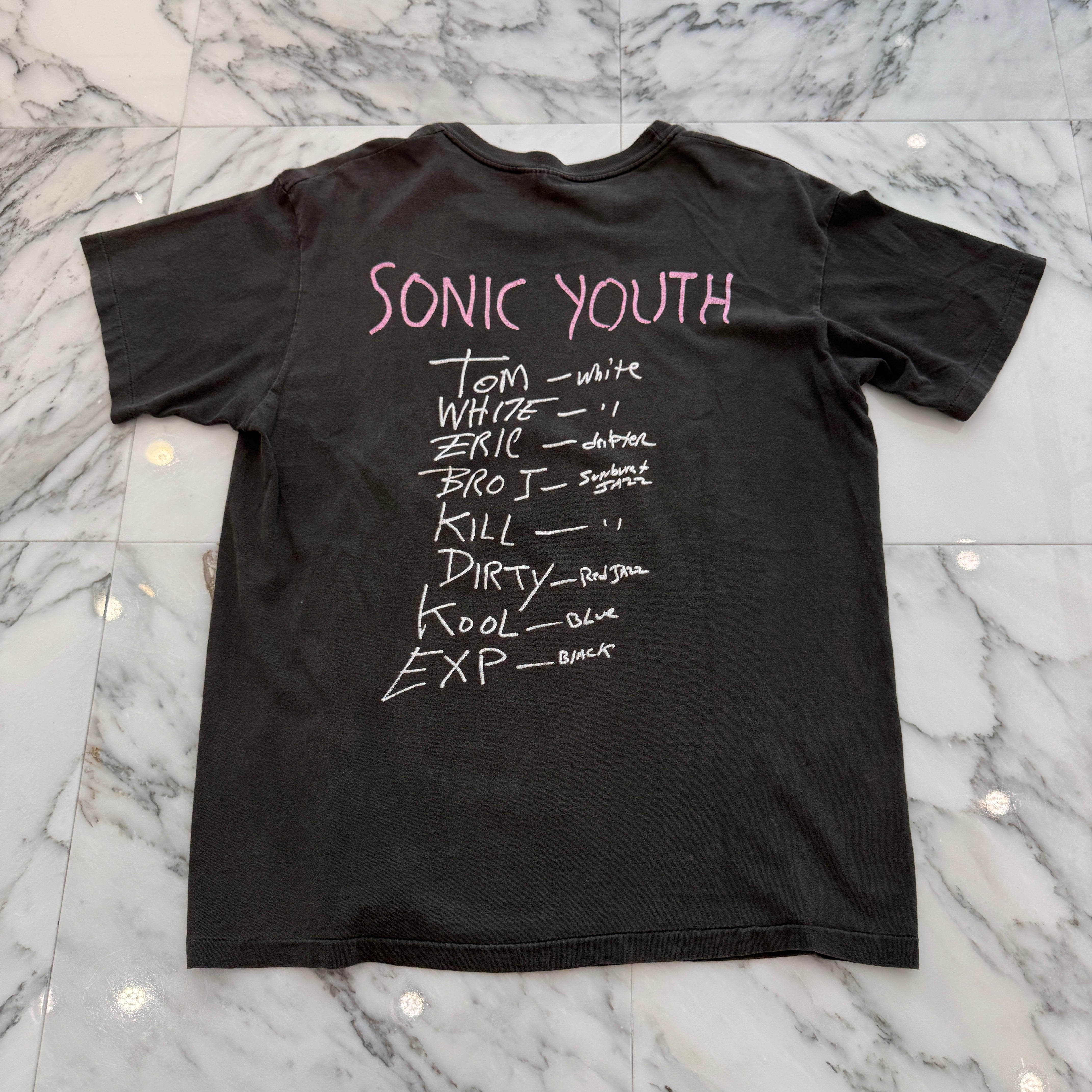 Vintage 90's SONIC YOUTH "DISAPPEARER" 1991 Hanes S/S Tee Size L ヴィンテージ 90's ソニックユース "ディスアピアラー" 1991 ヘインズ社製 Tシャツ サイズL