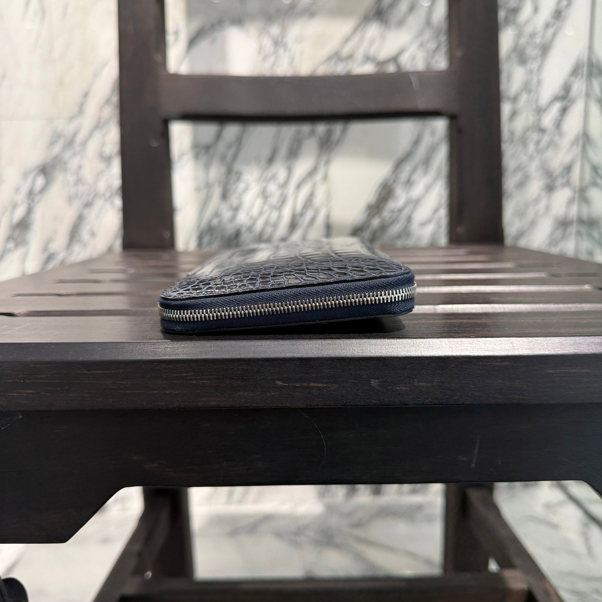 HERMES Azap Long Leather Wallet "Bleu Marine" Y刻印 エルメス アザップ ロング レザーウォレット "ブルーマリン" Y刻印