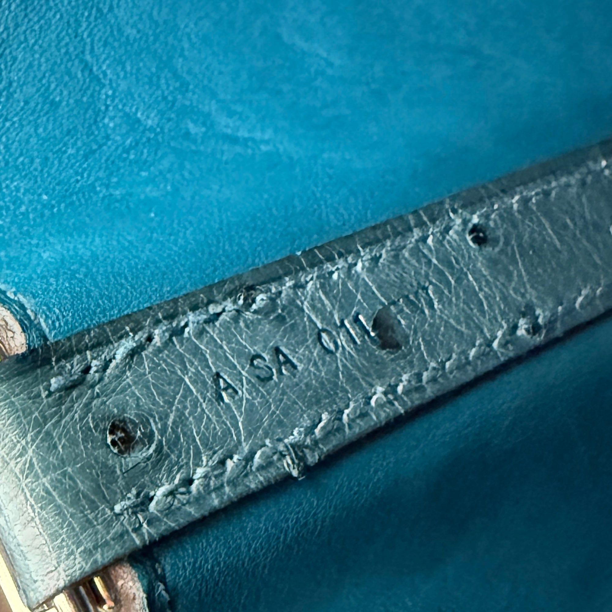 HERMES Picotin Lock PM OSTRICH "Colvert" A刻印 エルメス ピコタンロック PM オーストリッチ "コルヴェール" ハンドバッグ A刻印