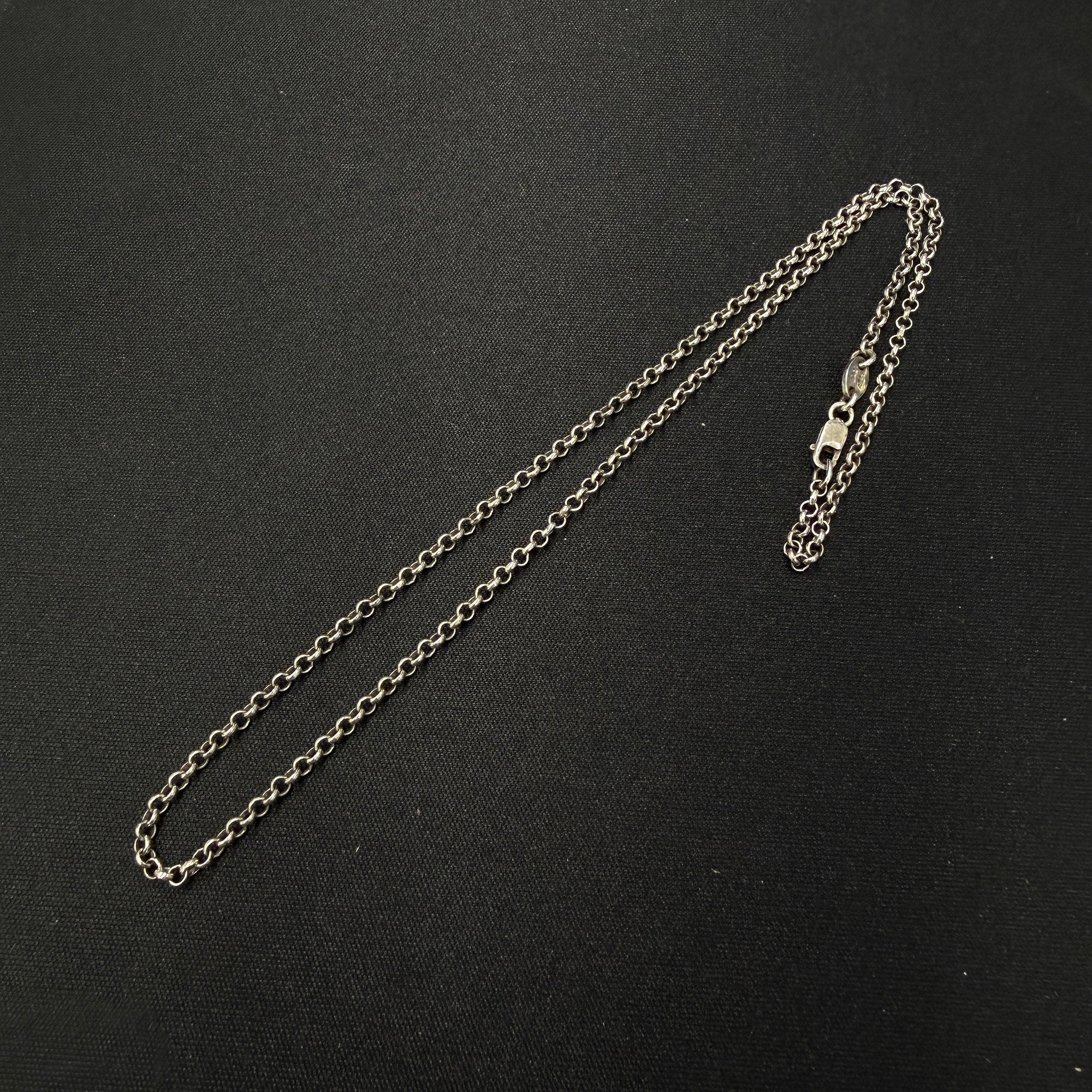 CHROME HEARTS Roll Chain Necklace Size 16 Inch クロムハーツ ロールチェーン ネックレス サイズ16インチ