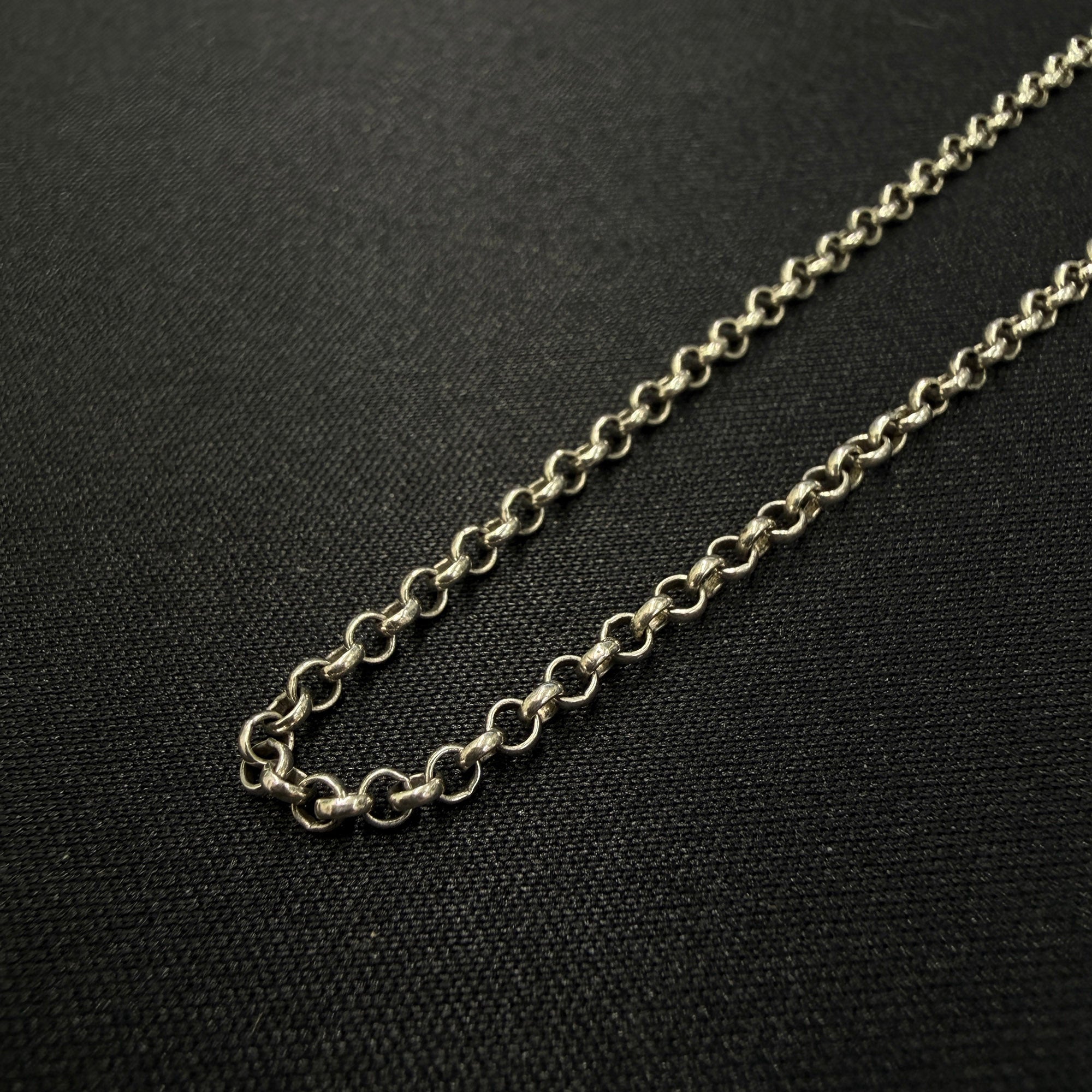 CHROME HEARTS Roll Chain Necklace Size 16 Inch クロムハーツ ロールチェーン ネックレス サイズ16インチ