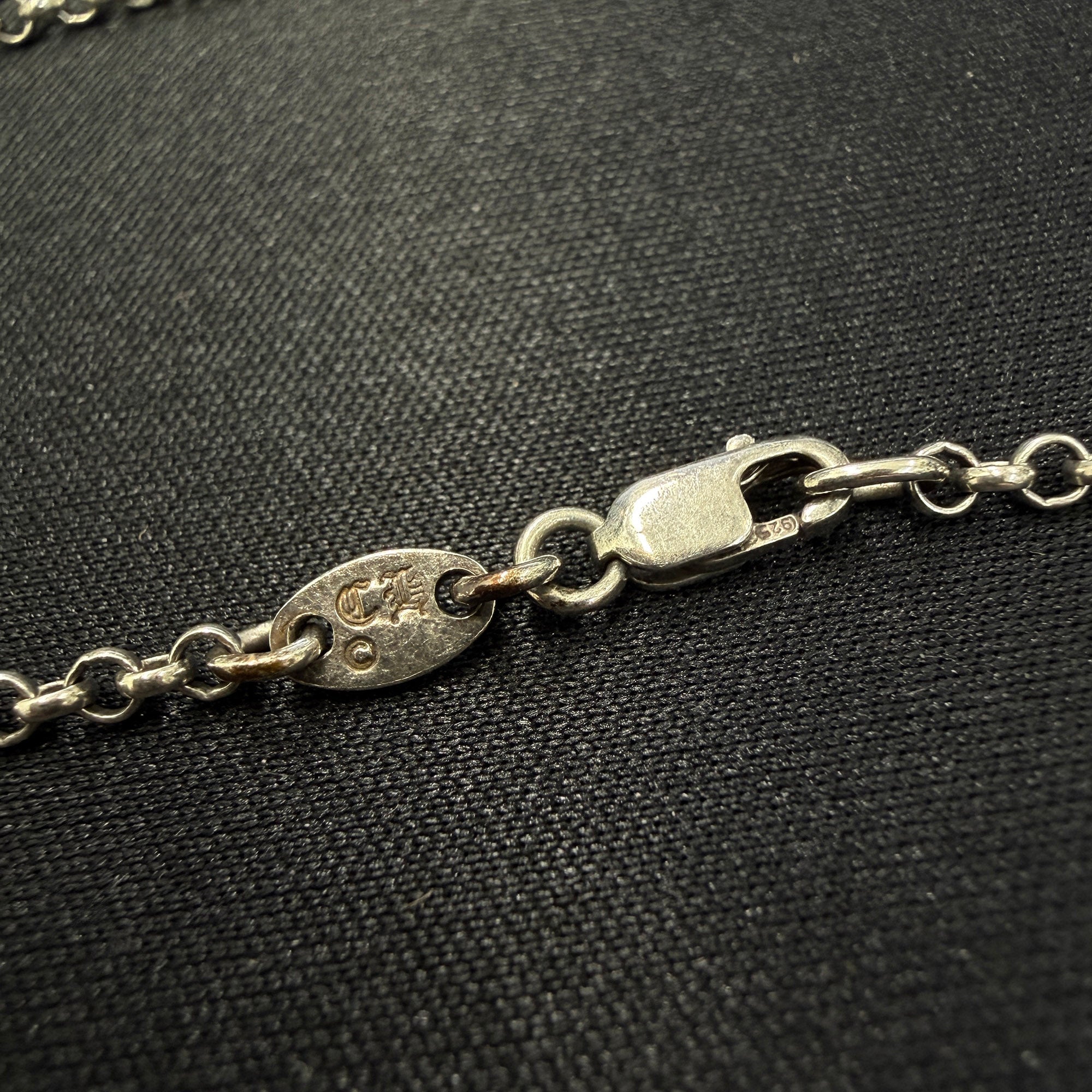 CHROME HEARTS Roll Chain Necklace Size 16 Inch クロムハーツ ロールチェーン ネックレス サイズ16インチ