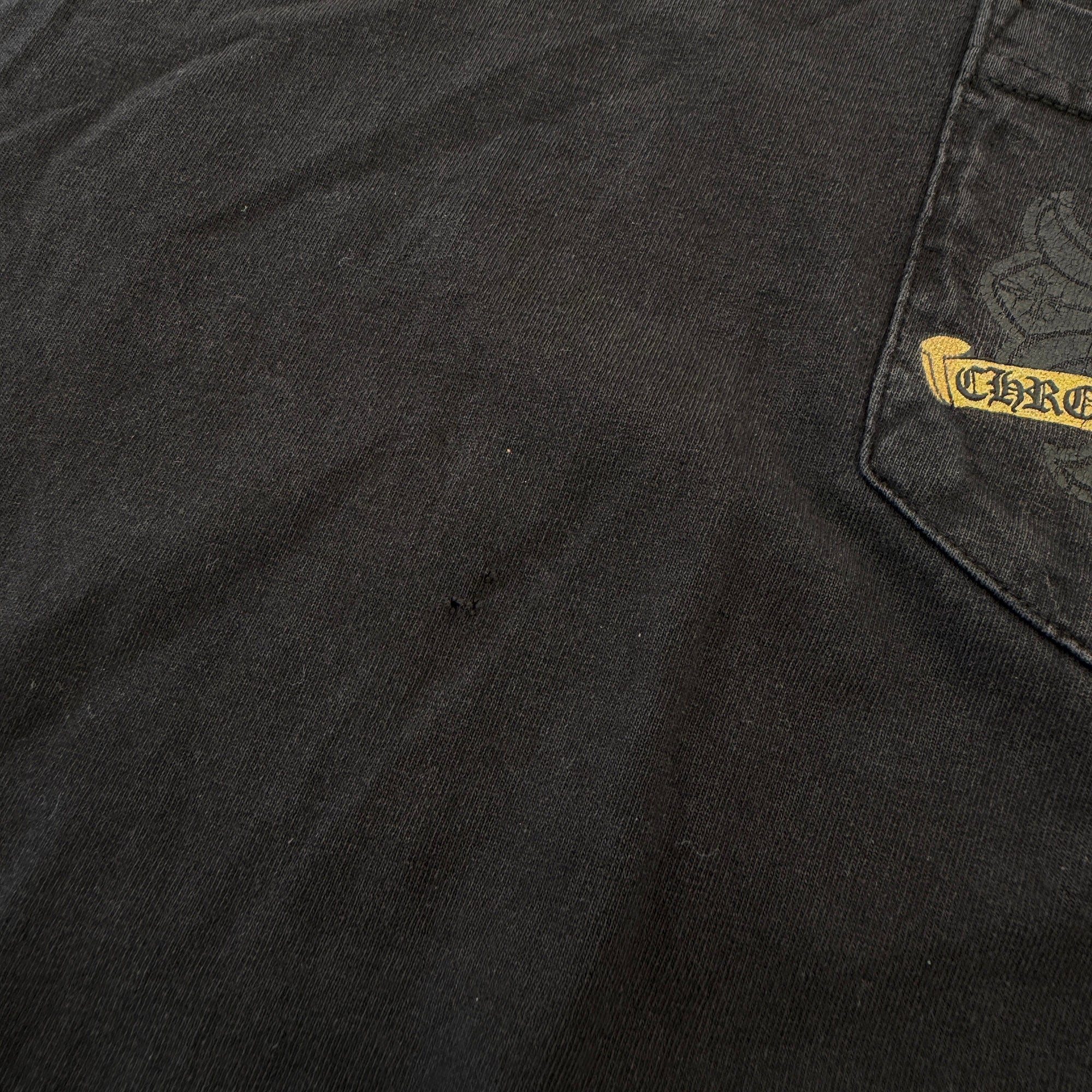 CHROME HEARTS CH Plus Scroll Gold Horseshoe Tee Size M クロムハーツ CHプラス スクロール ゴールド ホースシュー Tシャツ サイズM