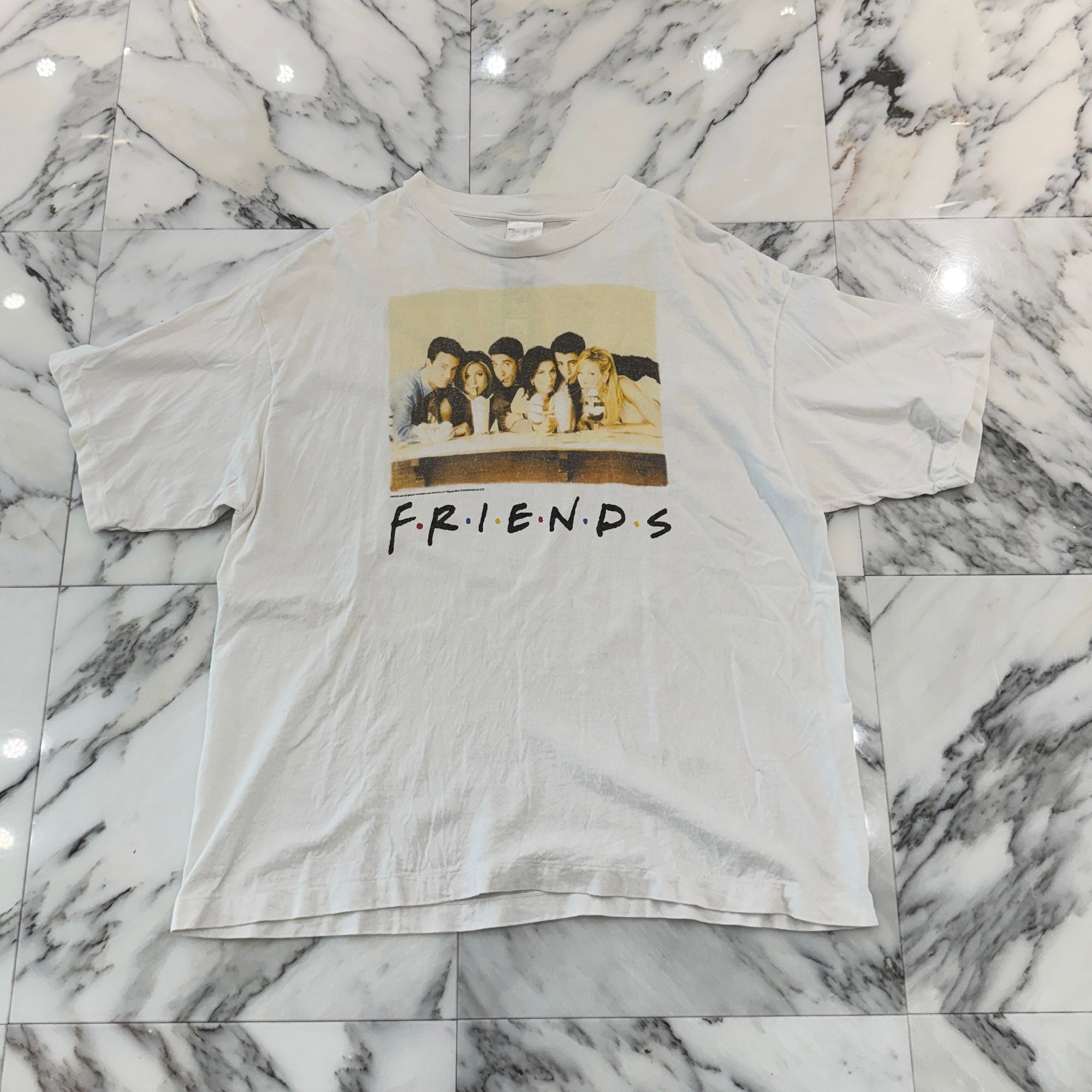 SAINT Mxxxxxx x FRIENDS 2025SS "FRD" S/S Tee SM-HR8-0000-C57 Size XL セントマイケル × フレンズ  "フレンズ" 半袖Ｔシャツ サイズXL