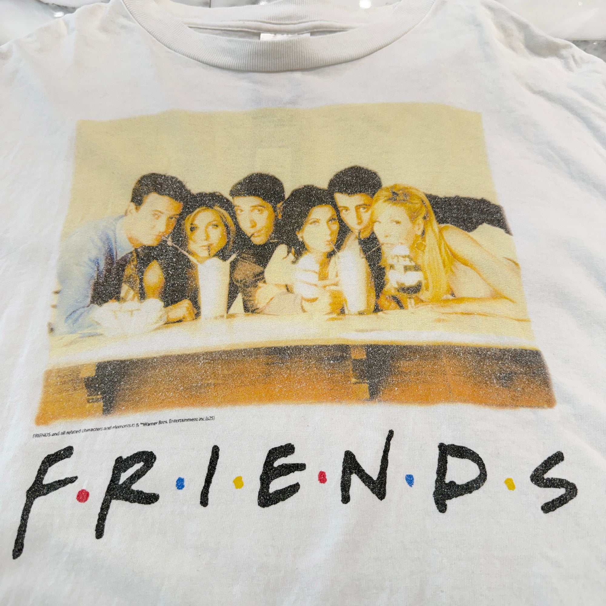 SAINT Mxxxxxx x FRIENDS 2025SS "FRD" S/S Tee SM-HR8-0000-C57 Size XL セントマイケル × フレンズ  "フレンズ" 半袖Ｔシャツ サイズXL