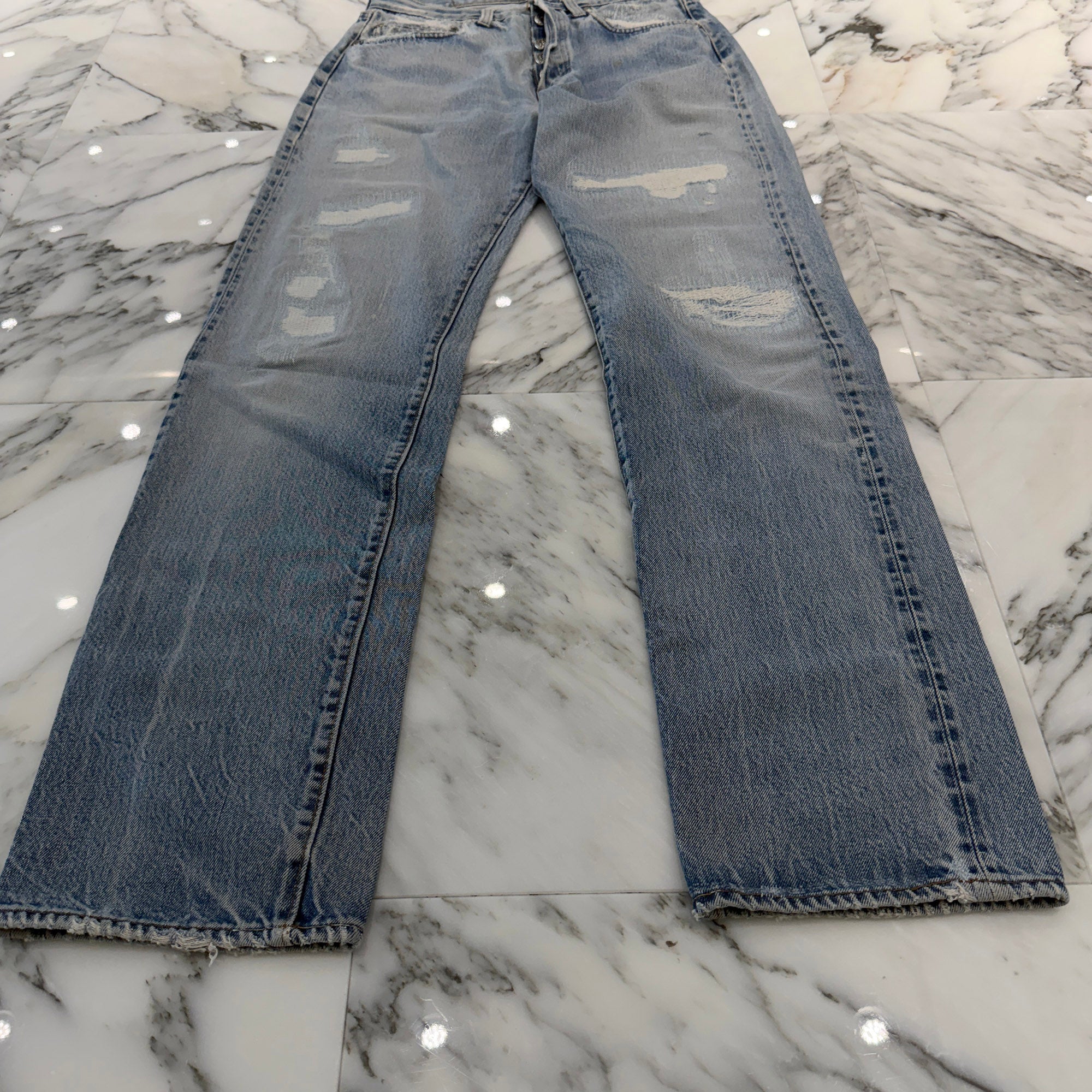 CHROME HEARTS × Levi's VNTG Cross Ball Button Denim Pants Size 31 クロムハーツ × リーバイス ヴィンテージ クロスボールボタン デニムパンツ サイズ31