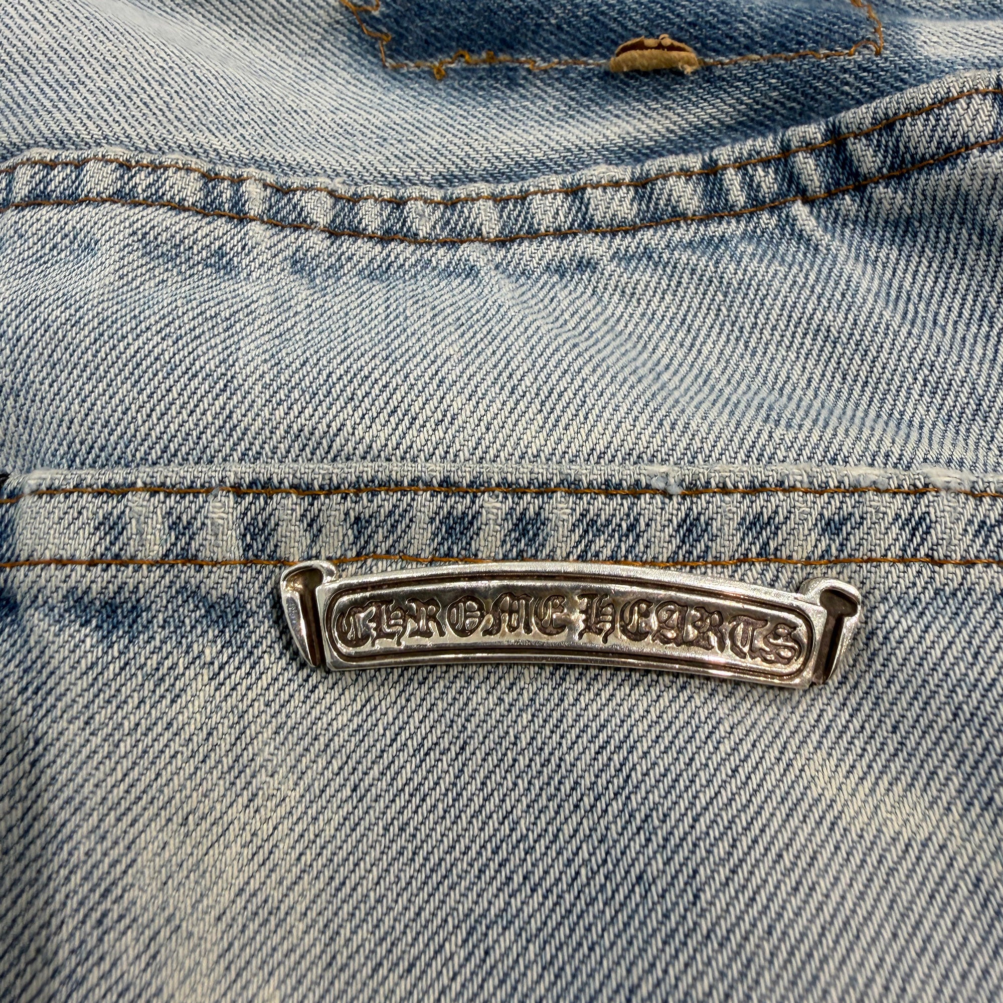CHROME HEARTS × Levi's VNTG Cross Ball Button Denim Pants Size 31 クロムハーツ × リーバイス ヴィンテージ クロスボールボタン デニムパンツ サイズ31