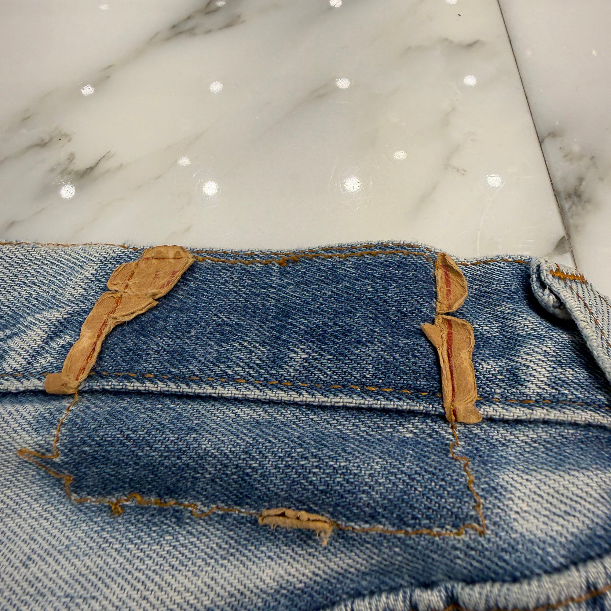 CHROME HEARTS × Levi's VNTG Cross Ball Button Denim Pants Size 31 クロムハーツ × リーバイス ヴィンテージ クロスボールボタン デニムパンツ サイズ31