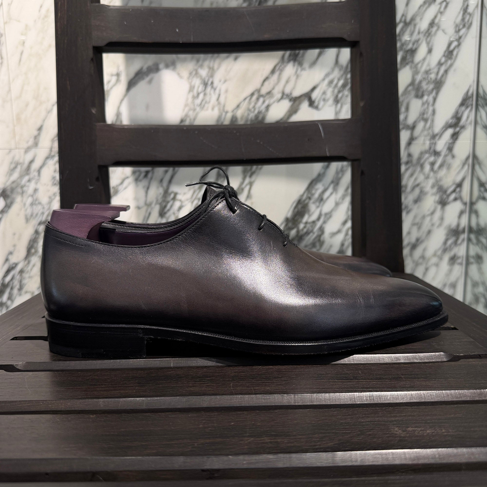 Berluti Alessandro Demeure Oxfords Leather Lace Up Shoes Size 9 (JP28.5) ベルルッティ アレッサンドロ デムジュール オックスフォード フォード レザー レースアップシューズ サイズ9 (JP28.5)
