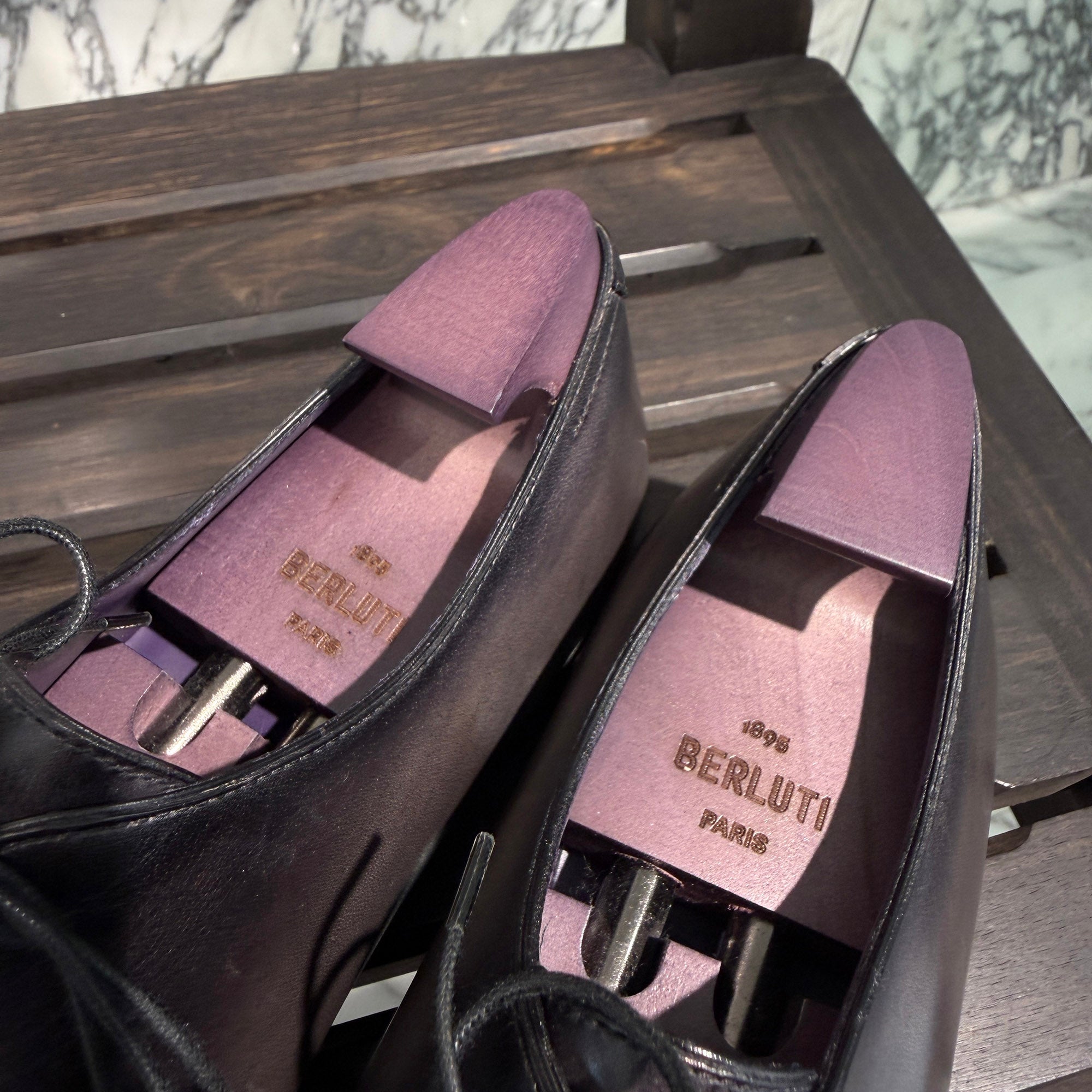 Berluti Alessandro Demeure Oxfords Leather Lace Up Shoes Size 9 (JP28.5) ベルルッティ アレッサンドロ デムジュール オックスフォード フォード レザー レースアップシューズ サイズ9 (JP28.5)
