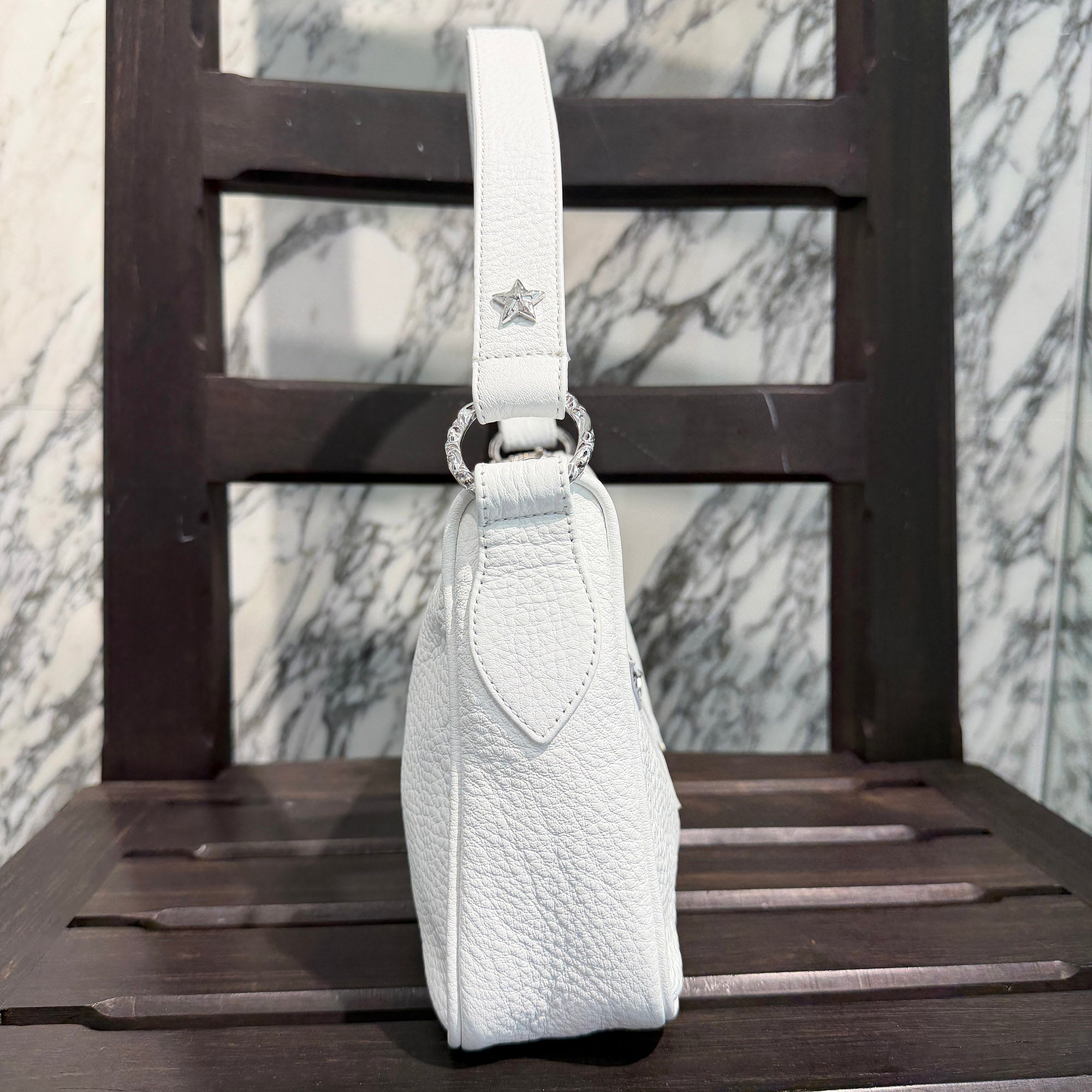 CHROME HEARTS CH Star CHICKEN NUGGET Small Leather Shoulder Bag