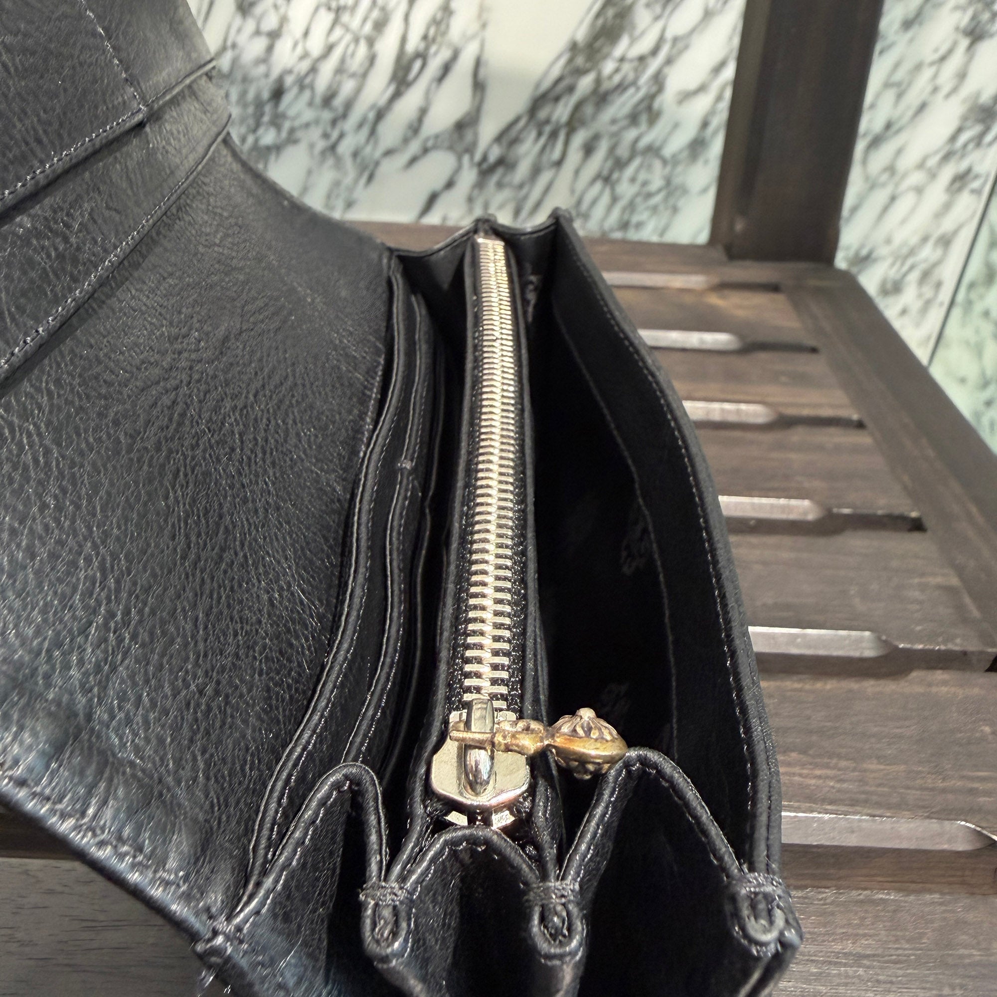 CHROME HEARTS Judy Cross Ball Wallet クロムハーツ ジュディ クロスボール ウォレット