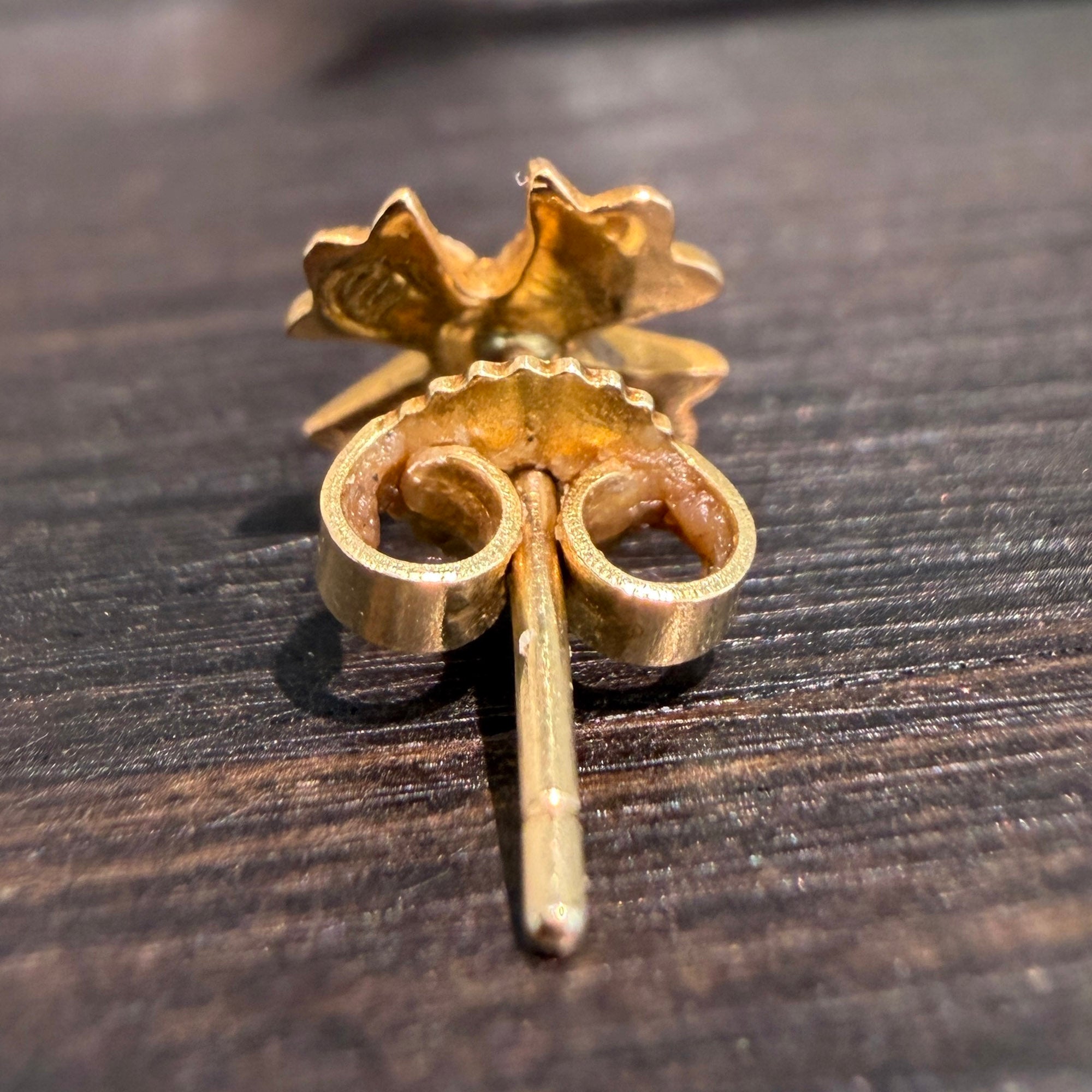 CHROME HEARTS 22K CH Plus Cross Stud Earring 1 Diamond クロムハーツ 22K CHプラス クロス スタッズ イヤリング ピアス 1ダイヤモンド