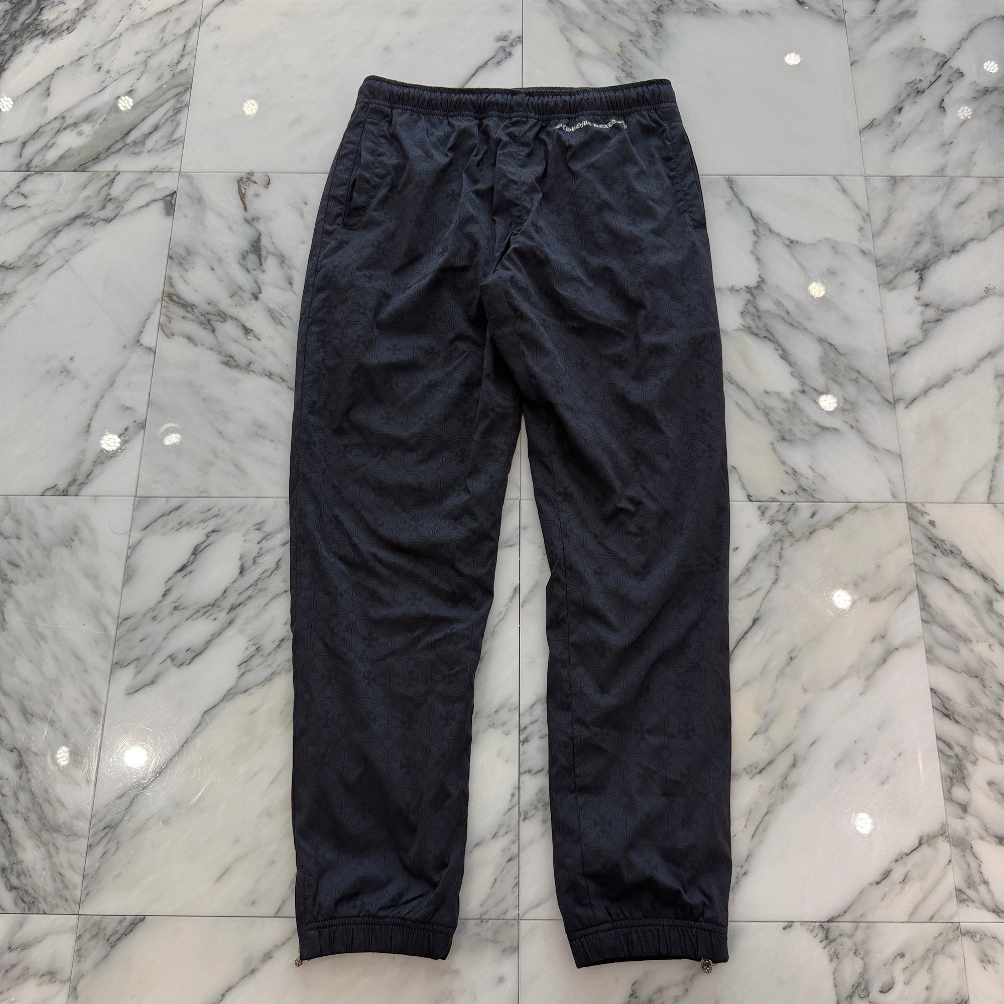 CHROME HEARTS TRASH PICK UP CH Plus Track Nylon Pants Size S クロムハーツ トラッシュピックアップ CHプラス トラック ナイロンパンツ サイズS
