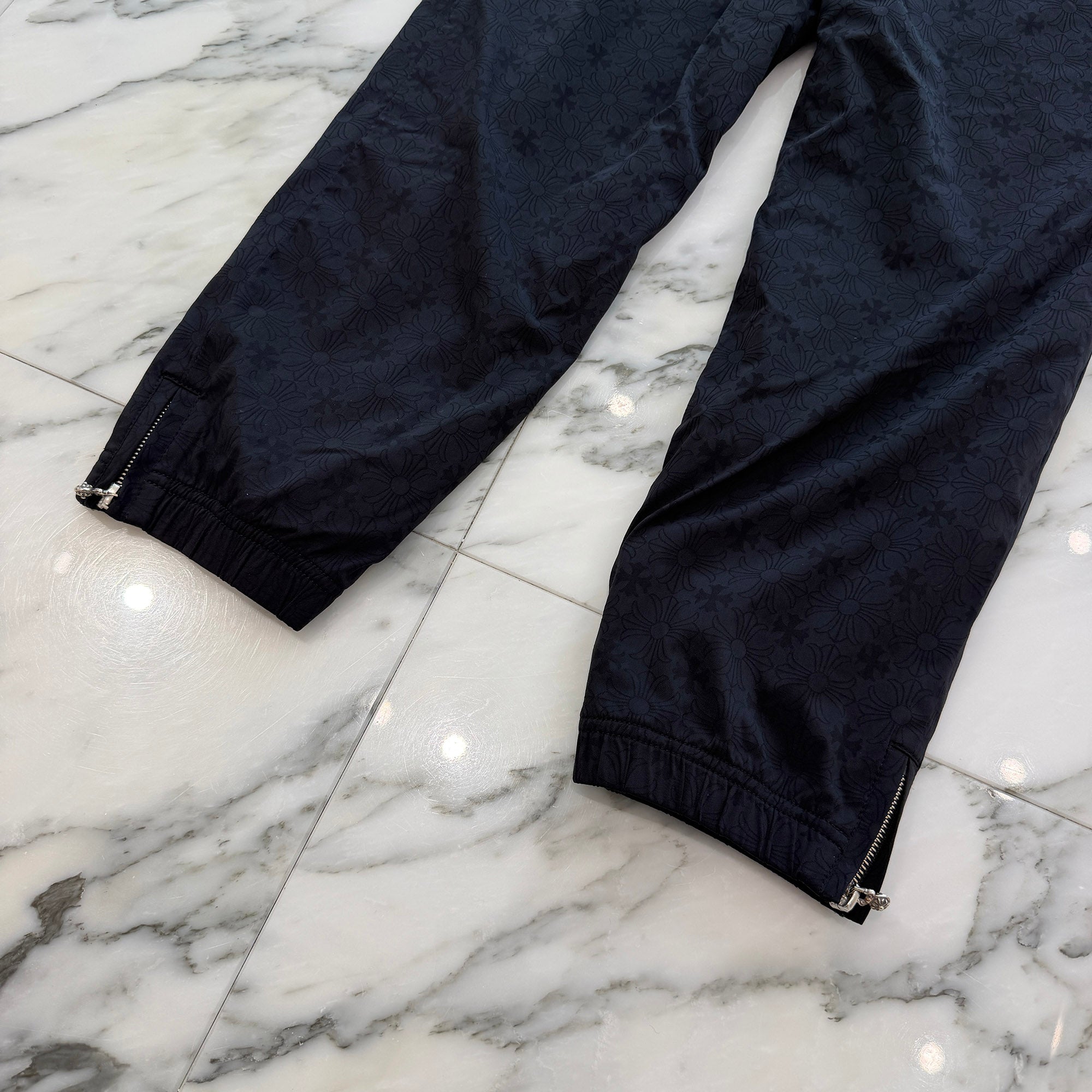 CHROME HEARTS TRASH PICK UP CH Plus Track Nylon Pants Size S クロムハーツ トラッシュピックアップ CHプラス トラック ナイロンパンツ サイズS
