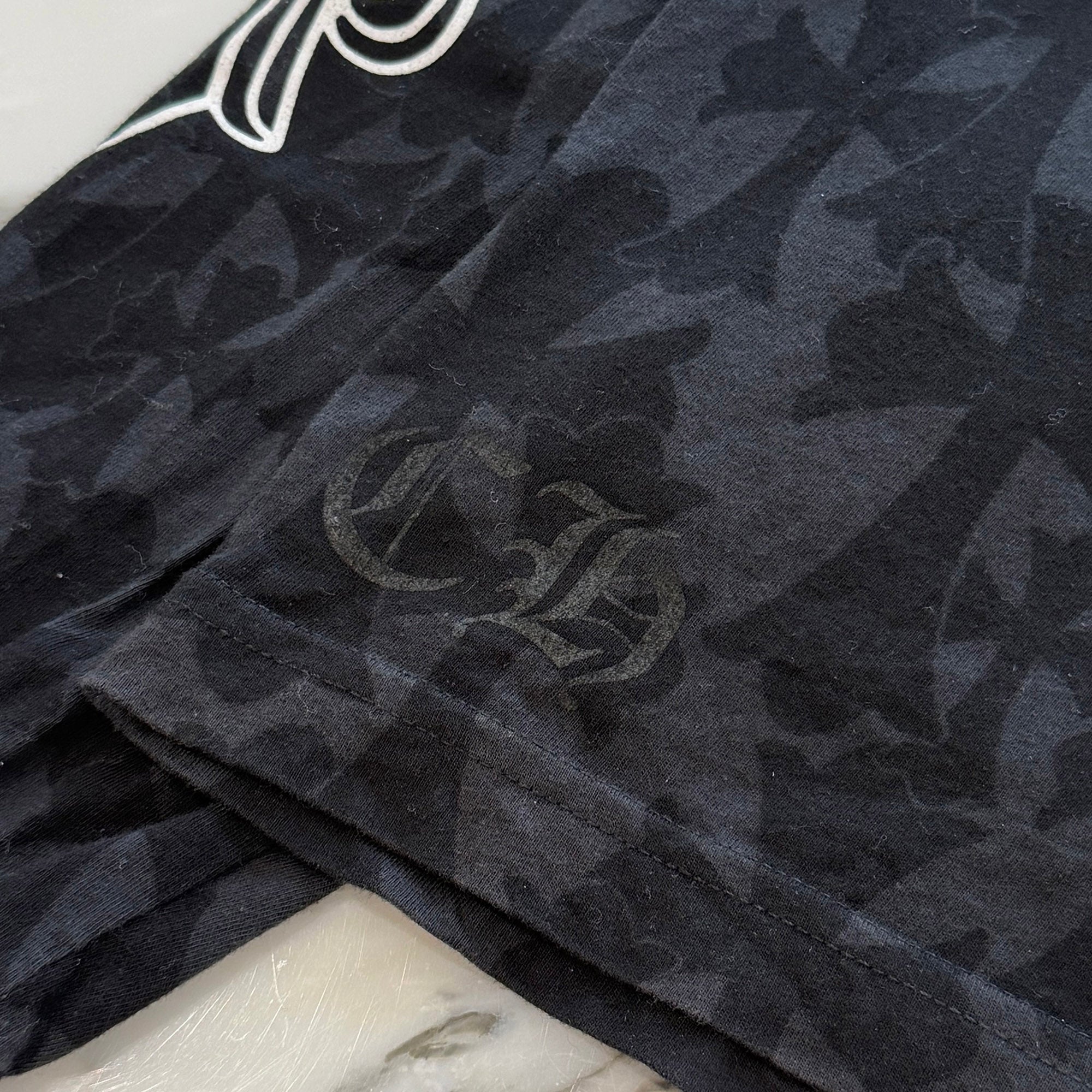 CHROME HEARTS 2024SS Graveyard Cemetery Cross Long Sleeve Tee Size M クロムハーツ グレイブヤード セメタリークロス ロングスリーブTシャツ サイズM