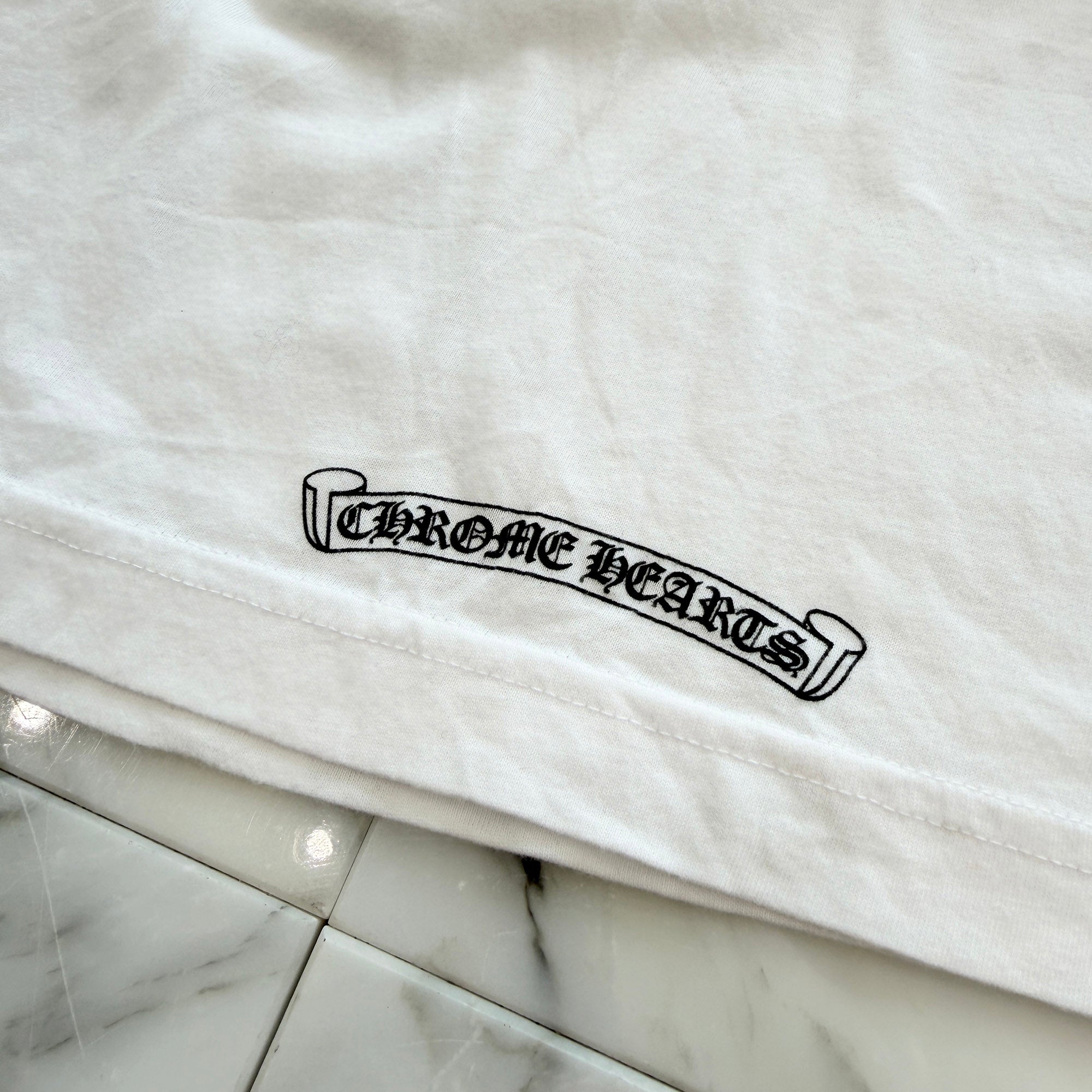 CHROME HEARTS × MATTY BOY ASPEN Limited Floral Cross Long Sleeve Tee Size M クロムハーツ × マッティボーイ アスペン限定 フローラルクロス ロングスリーブTシャツ サイズM