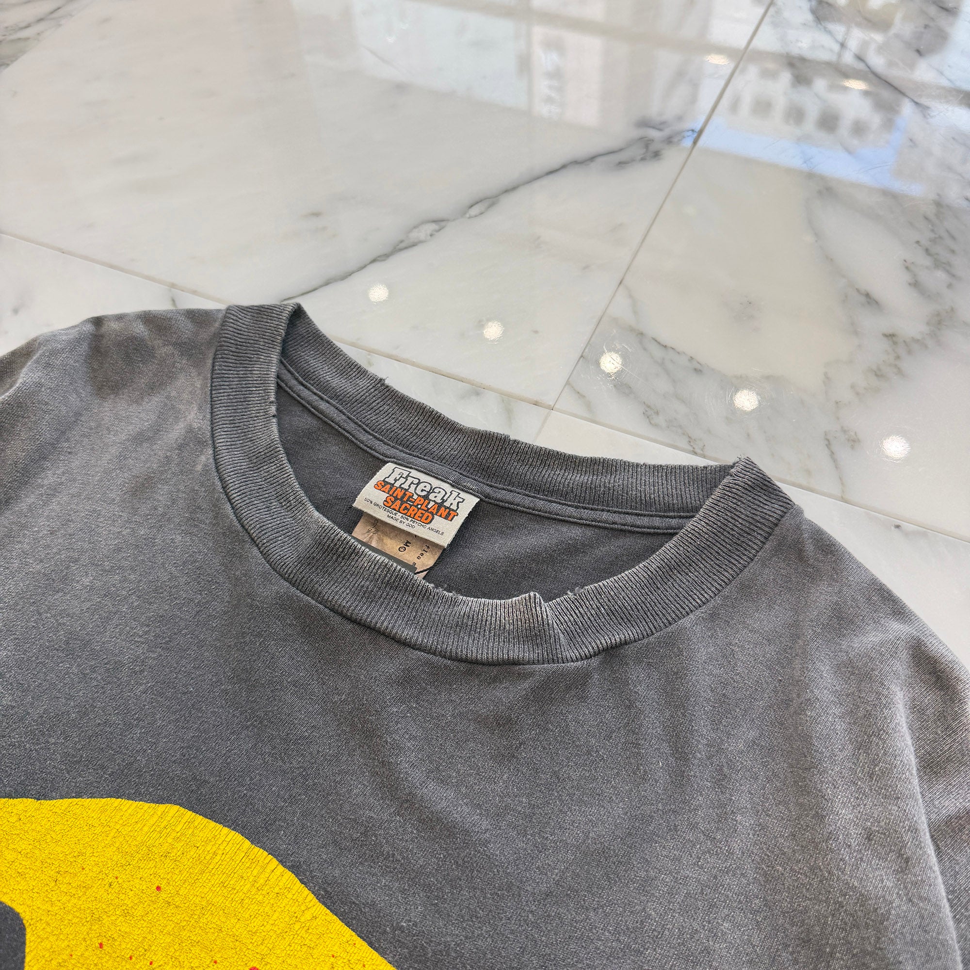 SAINT Mxxxxxx x Cactus Plant Flea Market 2024AW "SMILE" S/S Tee SM-YS1-0000-C01 Size XL セントマイケル×カクタス プラント フリー マーケット  "スマイル" 半袖Ｔシャツ サイズXL