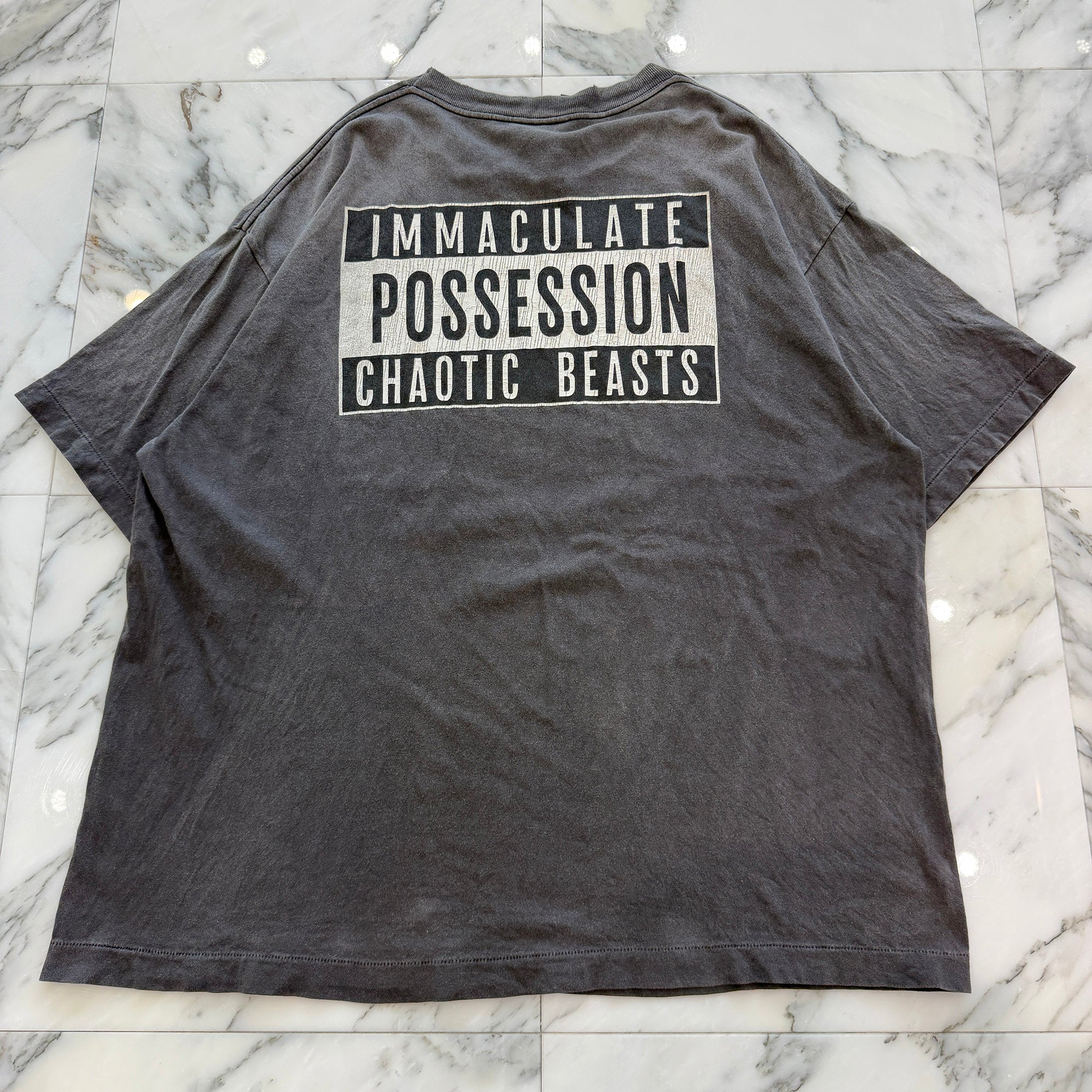 SAINT Mxxxxxx x Cactus Plant Flea Market 2024AW "SMILE" S/S Tee SM-YS1-0000-C01 Size XL セントマイケル×カクタス プラント フリー マーケット  "スマイル" 半袖Ｔシャツ サイズXL