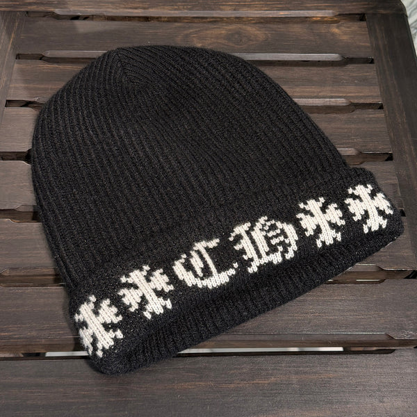 CHROME HEARTS BIG DADDY Cashmere Knit Beanie Size ONE SIZE (25cm) クロムハーツ ビッグダディ カシミヤ ニット ビーニー サイズONE SIZE (25cm)