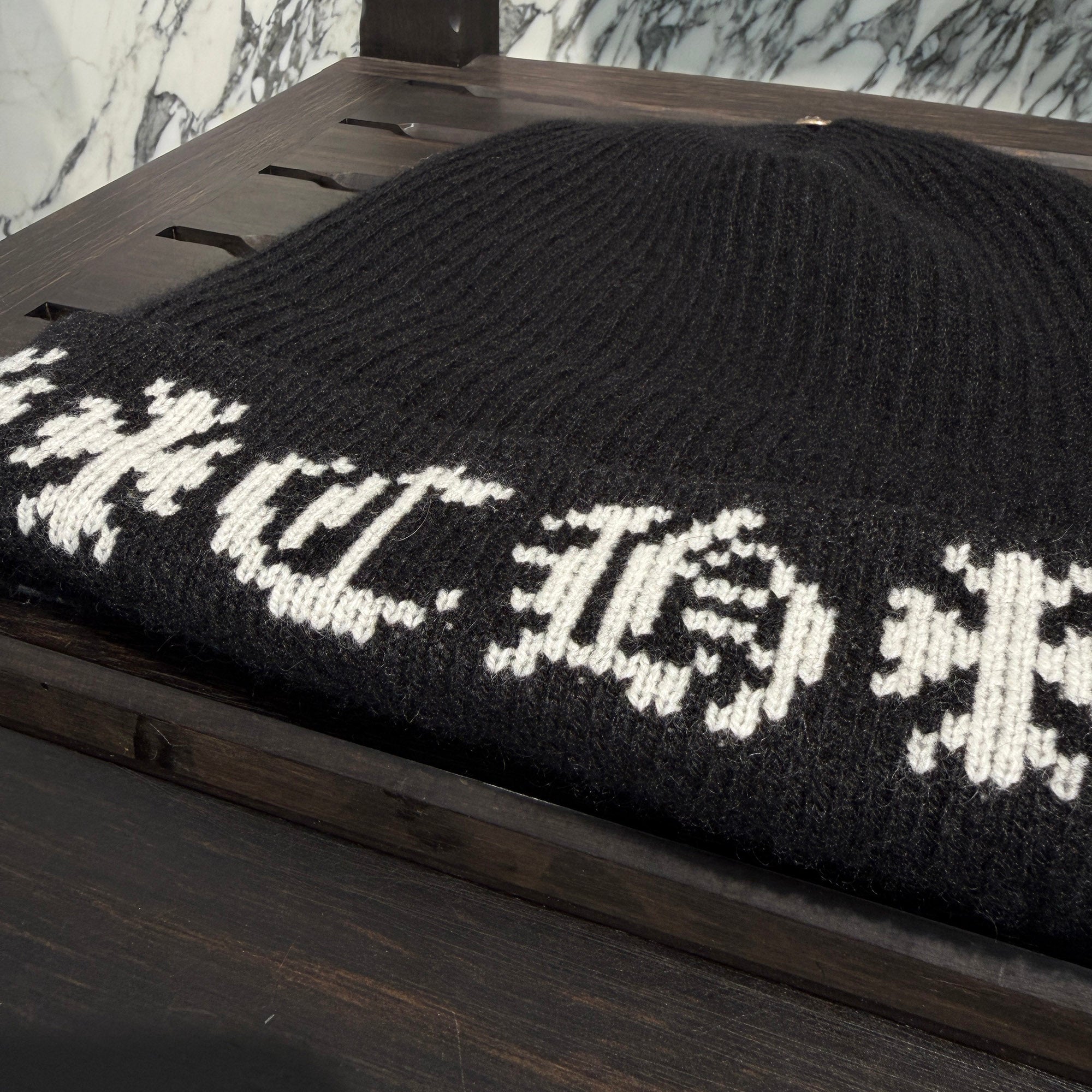 CHROME HEARTS BIG DADDY Cashmere Knit Beanie Size ONE SIZE (25cm) クロムハーツ ビッグダディ カシミヤ ニット ビーニー サイズONE SIZE (25cm)