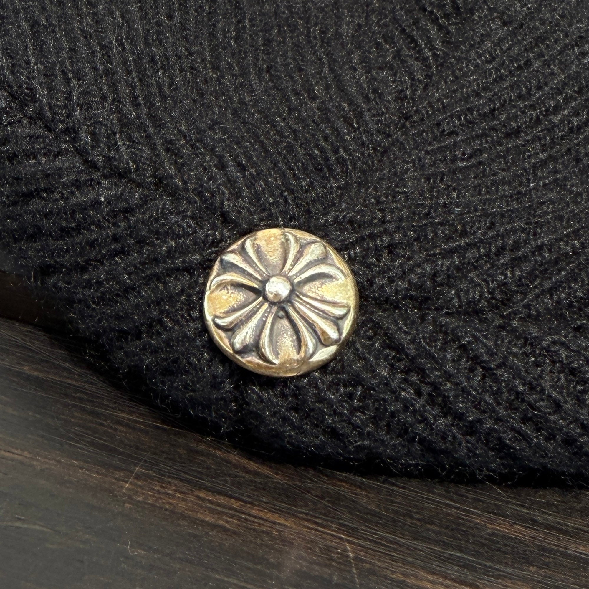 CHROME HEARTS BIG DADDY Cashmere Knit Beanie Size ONE SIZE (25cm) クロムハーツ ビッグダディ カシミヤ ニット ビーニー サイズONE SIZE (25cm)