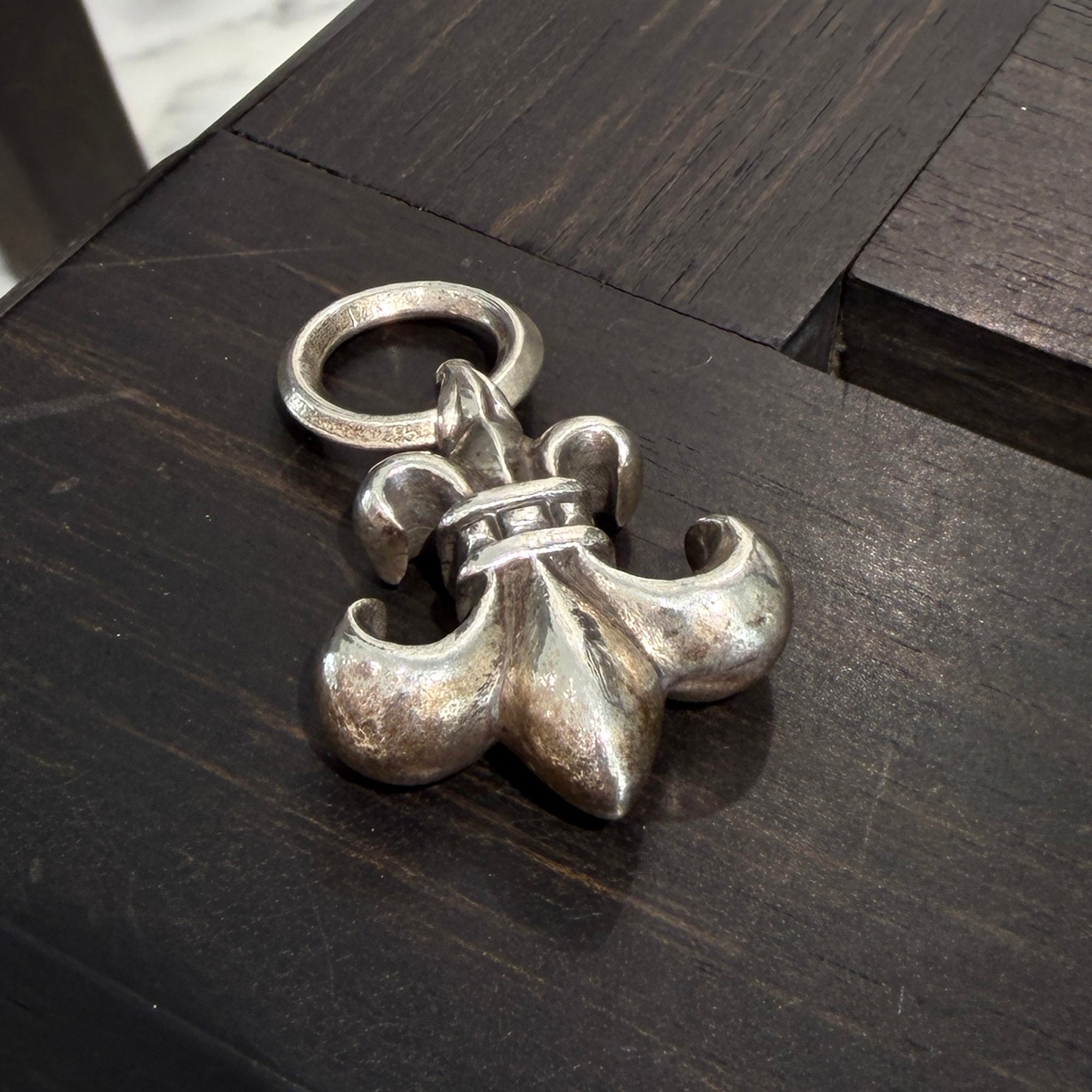 CHROME HEARTS BS FLEUR Small Charm Pendant Top クロムハーツ BSフレア スモール チャーム ペンダントトップ