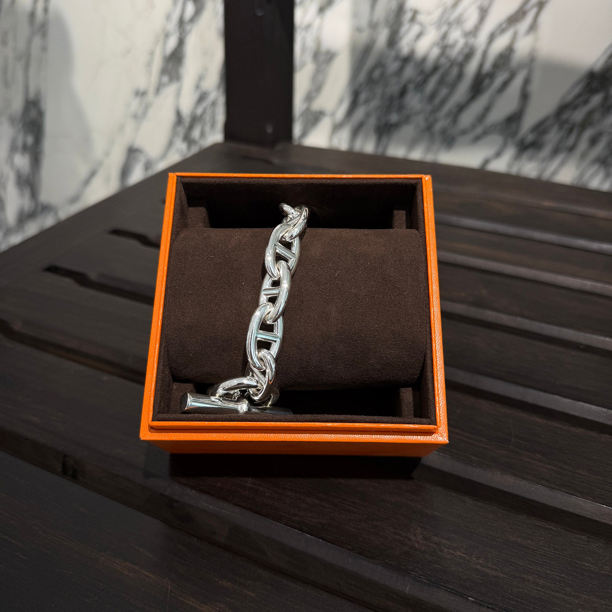 HERMES Chaine d’Ancre TGM 13 エルメス シェーヌダンクル TGM 13コマ
