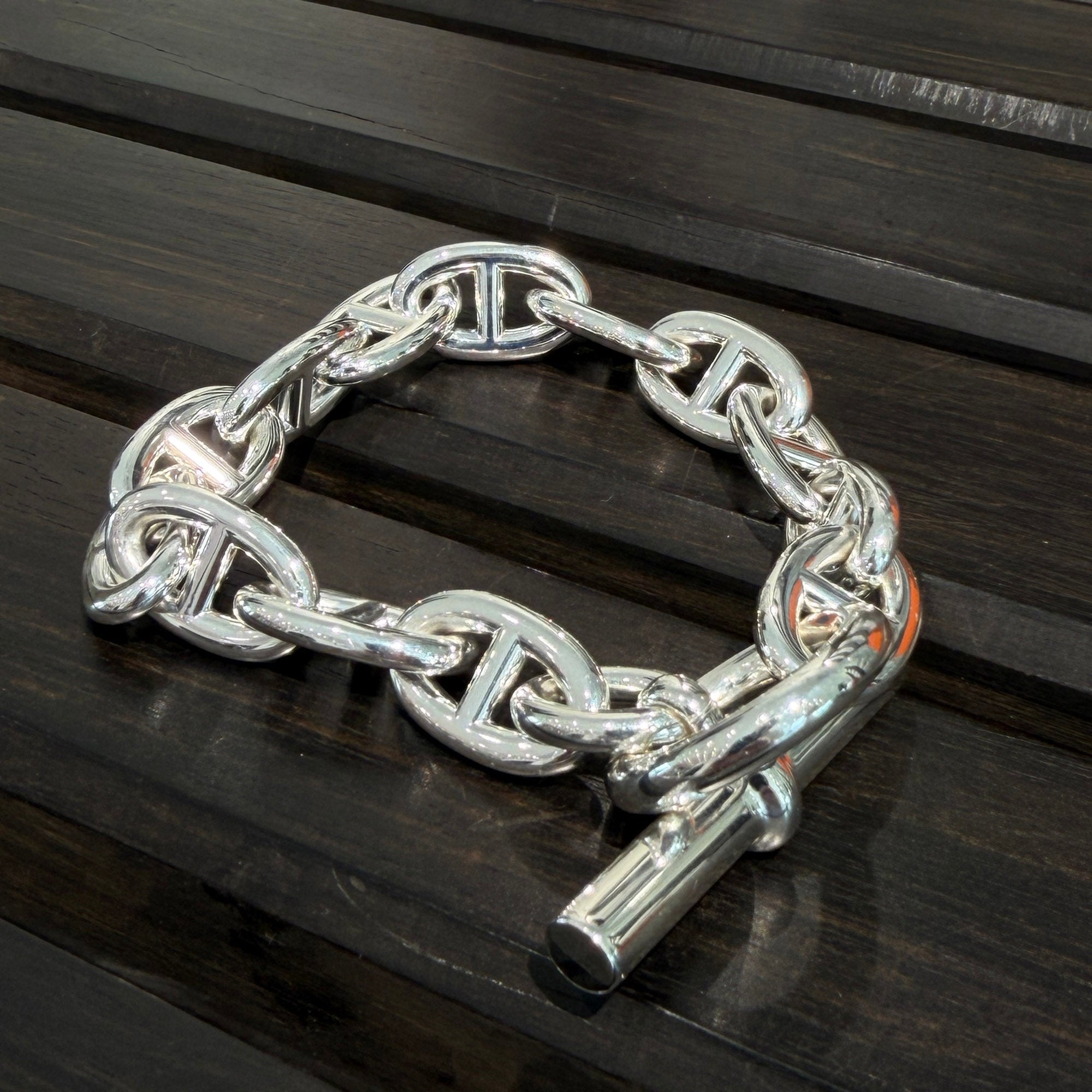 HERMES Chaine d’Ancre TGM 13 エルメス シェーヌダンクル TGM 13コマ