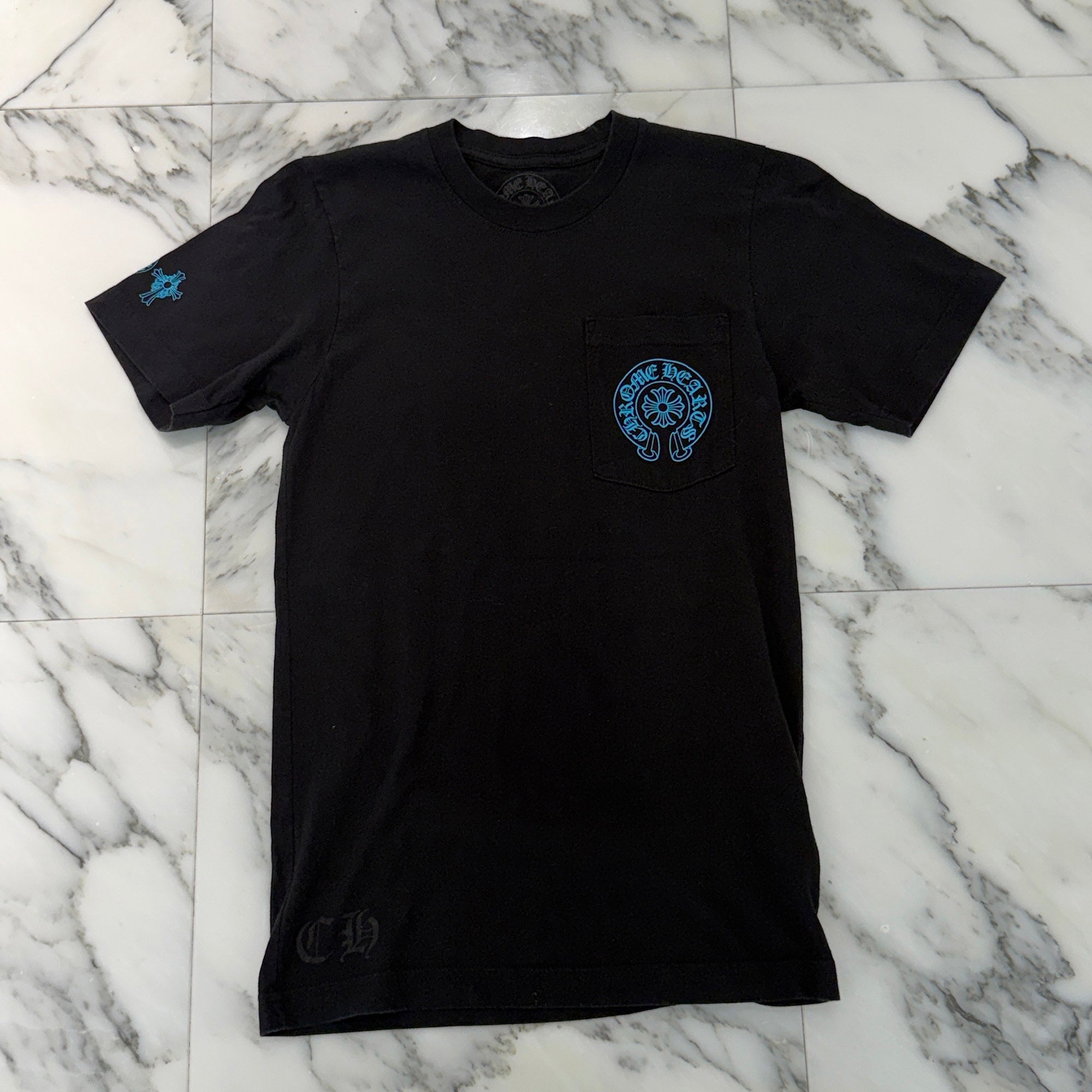 CHROME HEARTS 3 Blue Cross Tee Size XS クロムハーツ 3 ブルークロス Tシャツ サイズXS