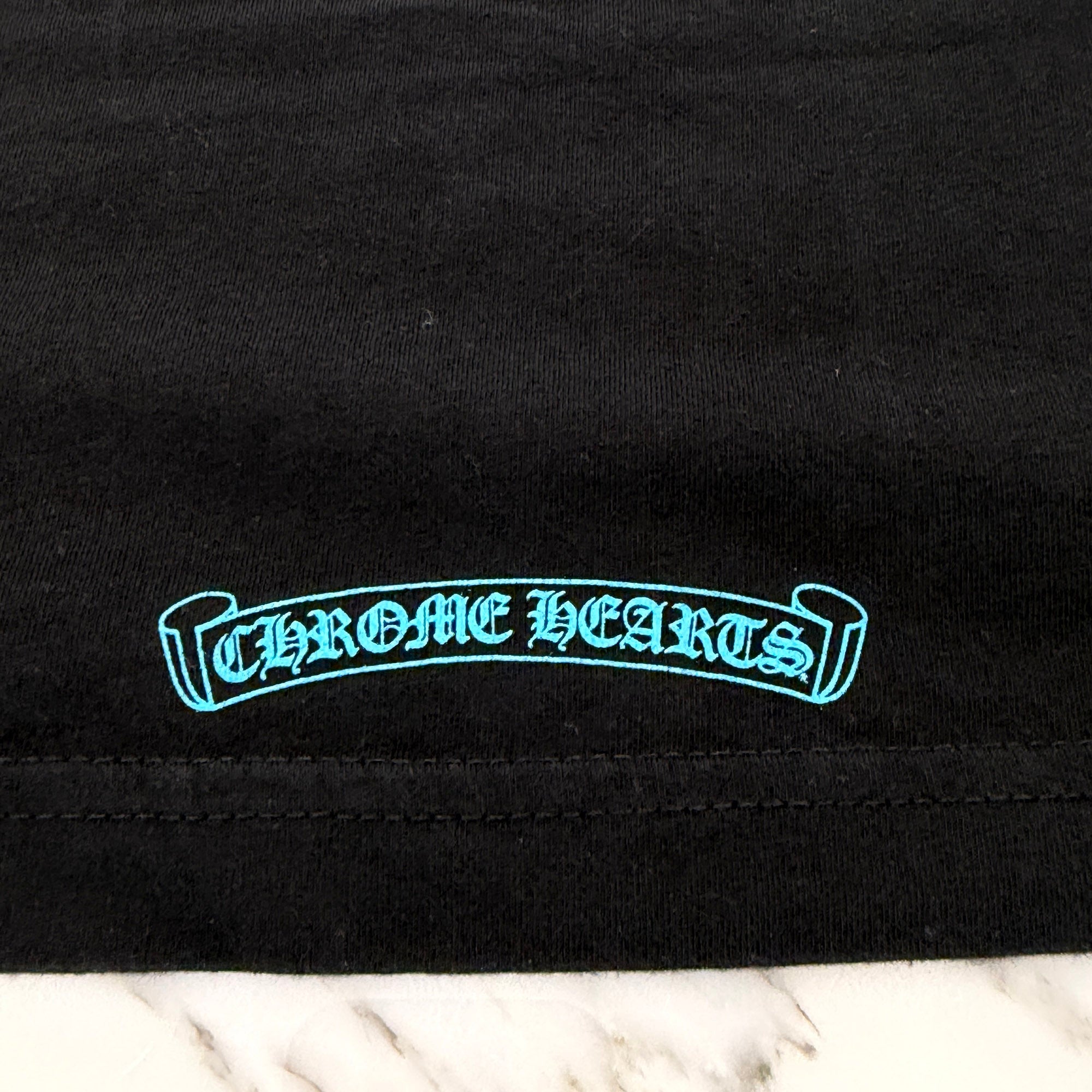 CHROME HEARTS 3 Blue Cross Tee Size XS クロムハーツ 3 ブルークロス Tシャツ サイズXS