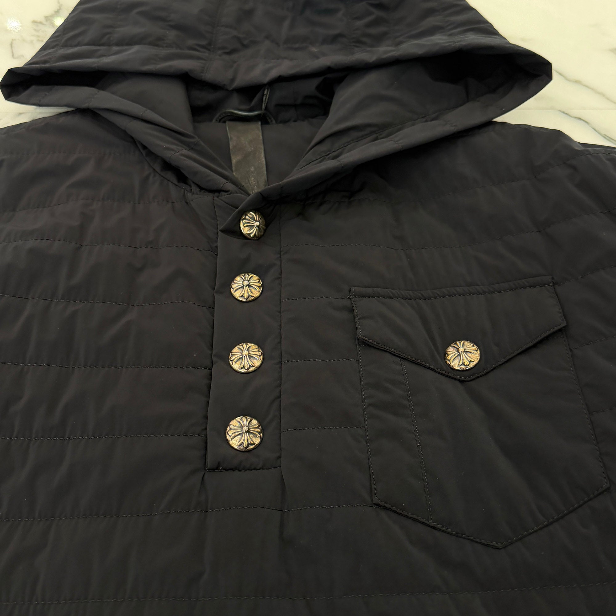 CHROME HEARTS Y NOT Boxing The Needle Nylon Jacket Size L クロムハーツ ボクシングザニードル ナイロンジャケット サイズL