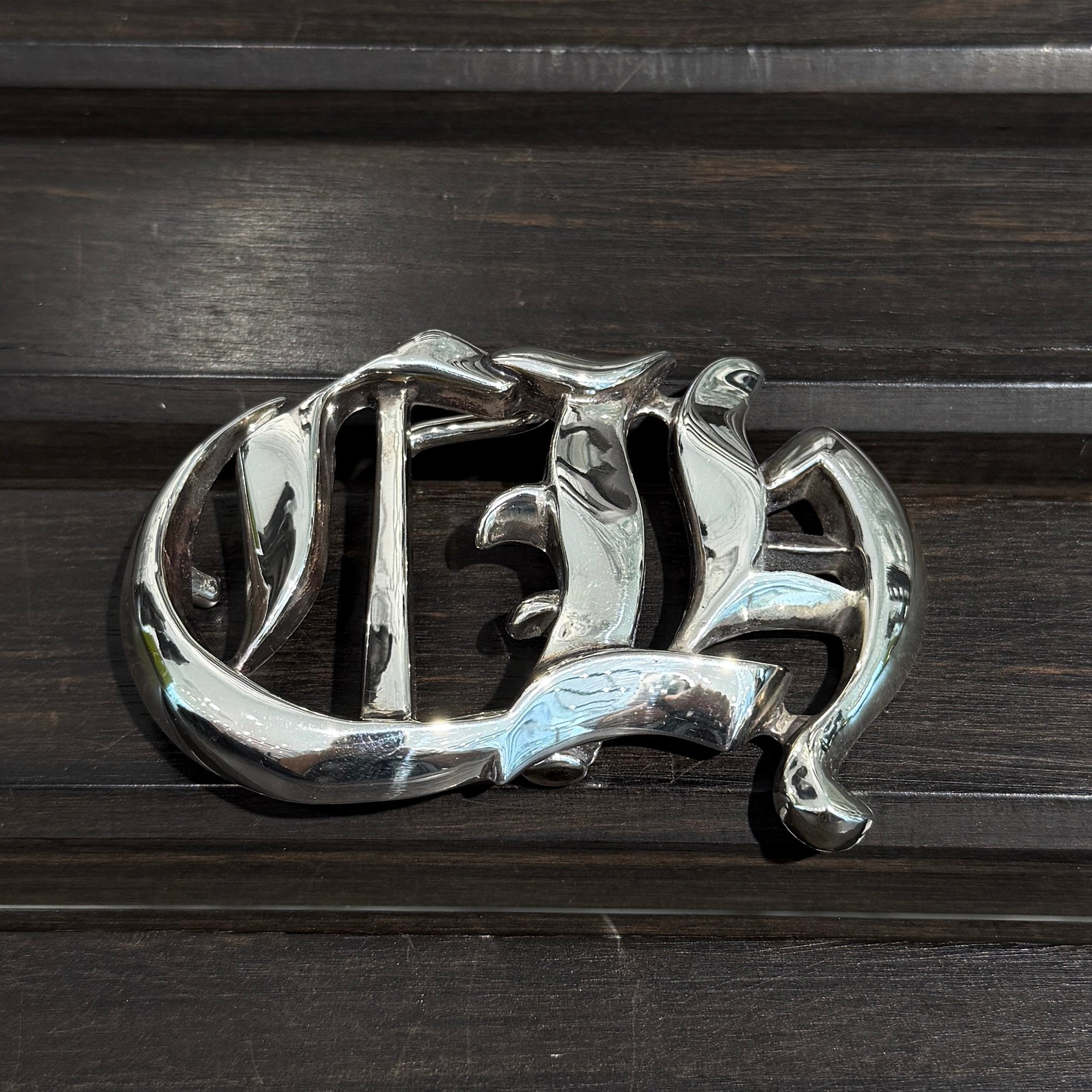 CHROME HEARTS CH Logo Silver Buckle クロムハーツ CHロゴ シルバー バックル