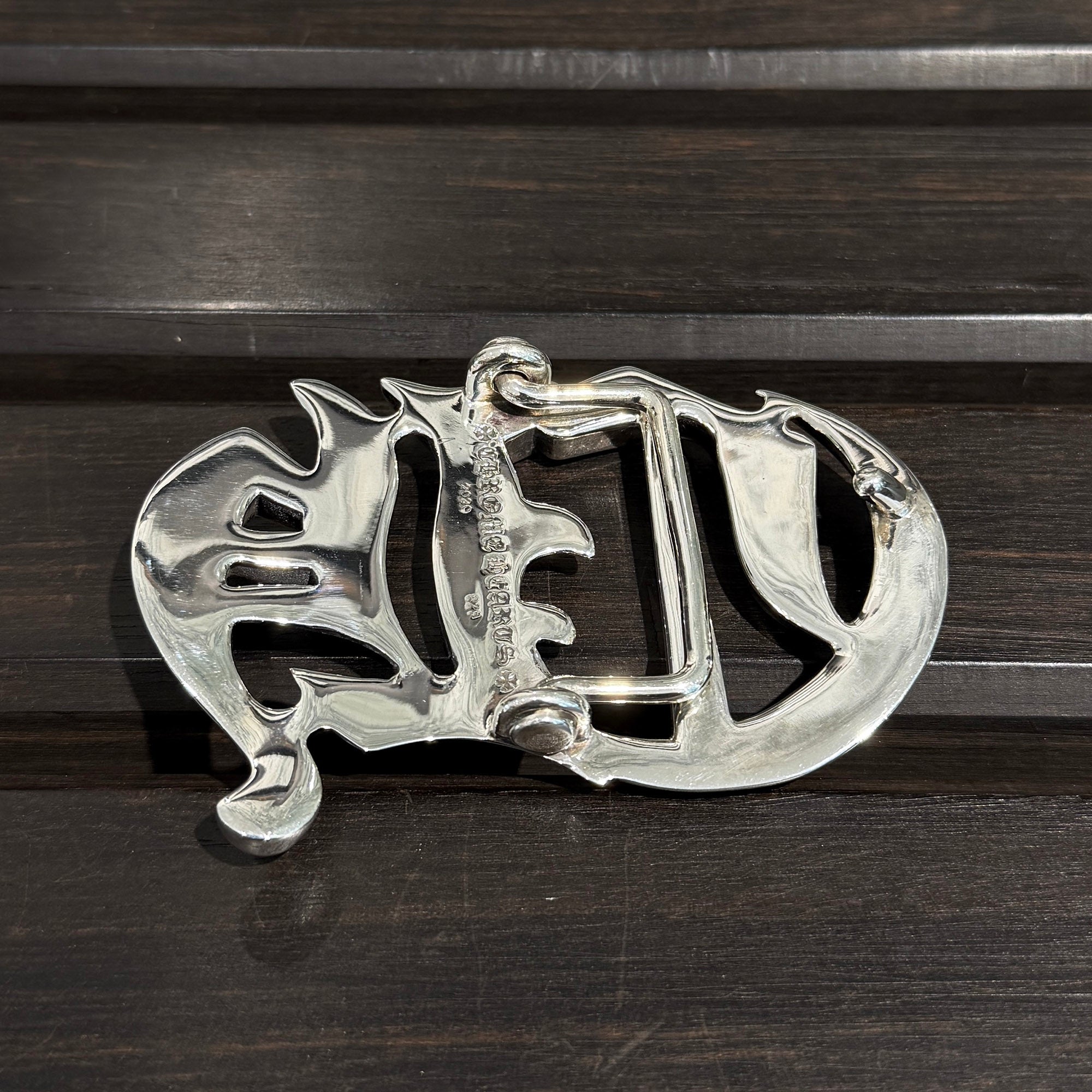 CHROME HEARTS CH Logo Silver Buckle クロムハーツ CHロゴ シルバー バックル