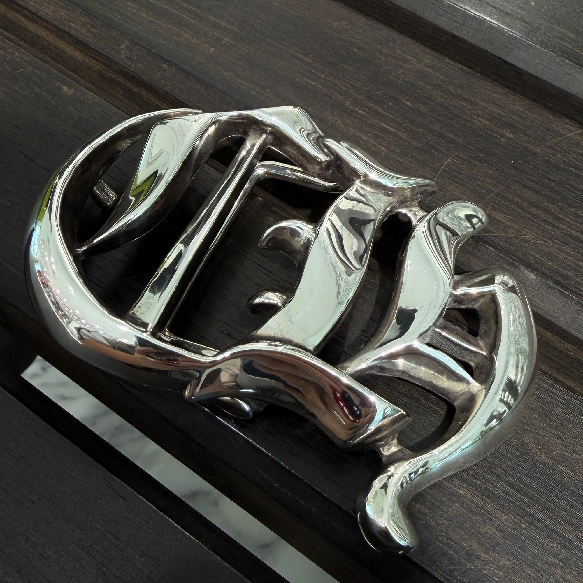 CHROME HEARTS CH Logo Silver Buckle クロムハーツ CHロゴ シルバー バックル