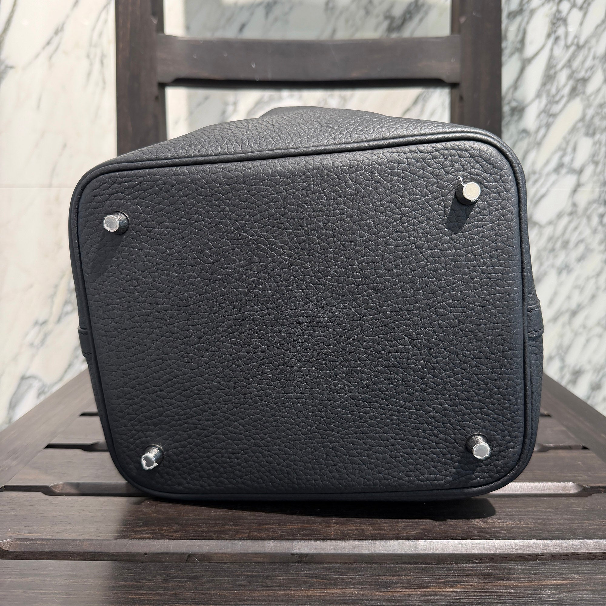 HERMES Picotin Lock MM "NOIR" K刻印 エルメス ピコタンロック MM "ノワール" K刻印