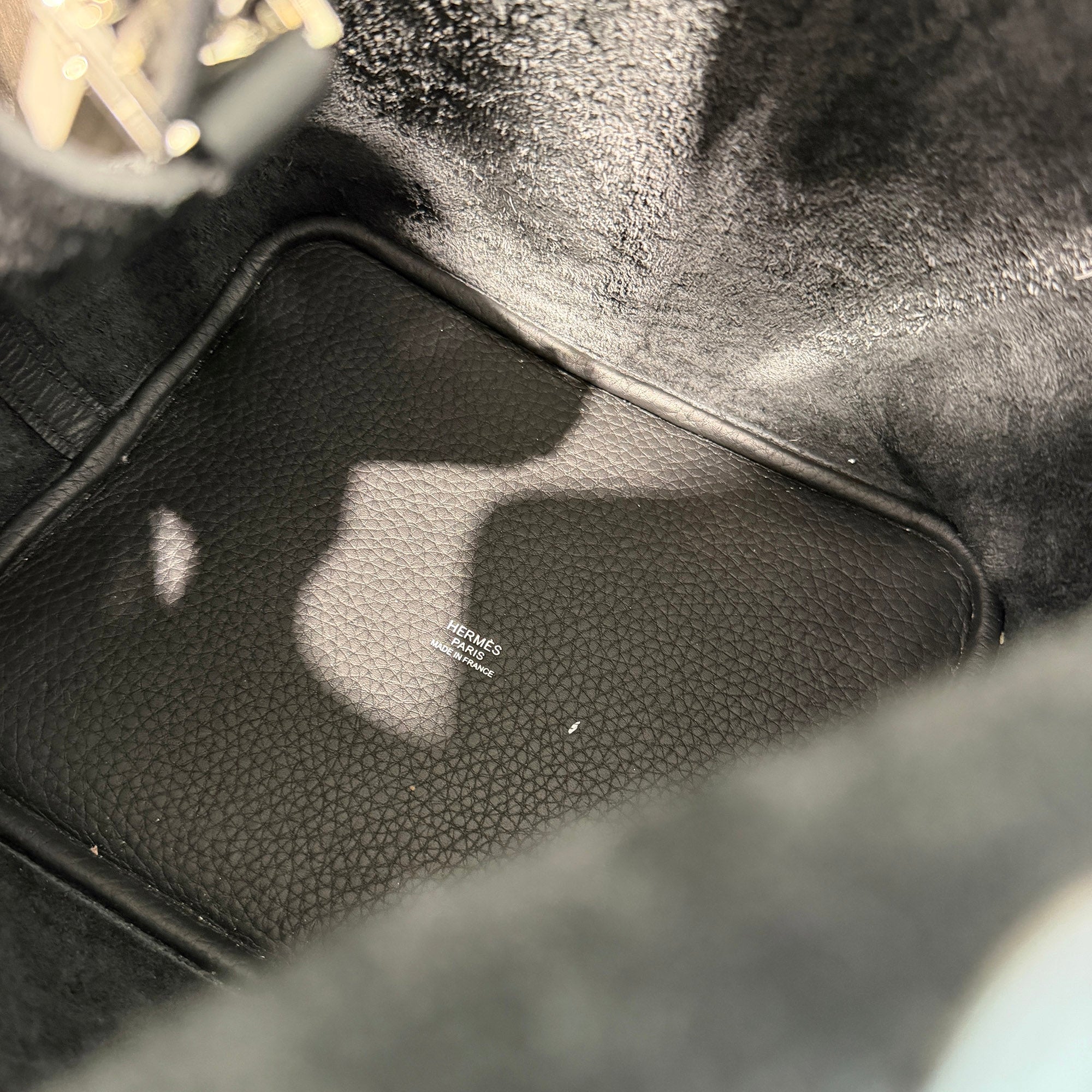 HERMES Picotin Lock MM "NOIR" K刻印 エルメス ピコタンロック MM "ノワール" K刻印