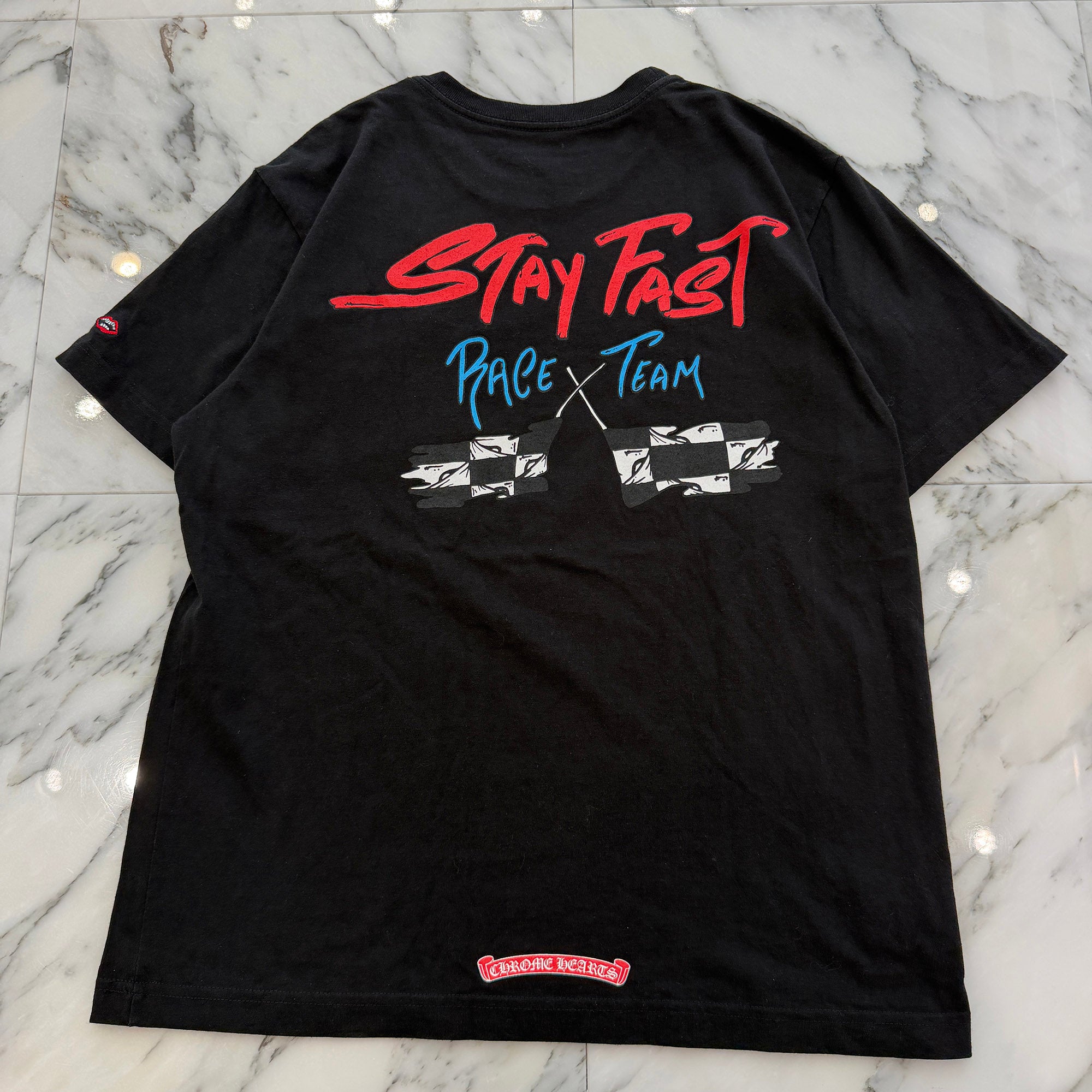 CHROME HEARTS × MATTY BOY PPO STAY FAST RACE TEAM Tee Size L クロムハーツ × マッティボーイ ステイファスト レースチーム Tシャツ サイズL