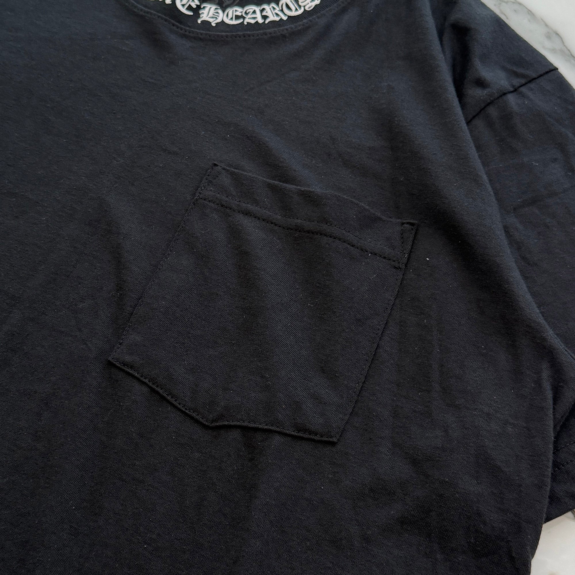 CHROME HEARTS Neck Logo Tee Size M クロムハーツ ネックロゴ Tシャツ サイズM