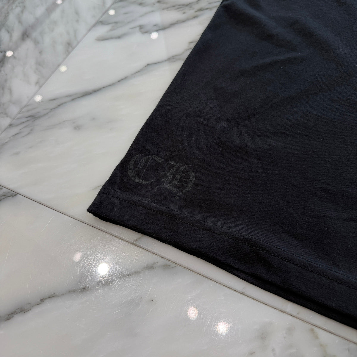 CHROME HEARTS Neck Logo Tee Size L クロムハーツ ネックロゴ Tシャツ サイズL