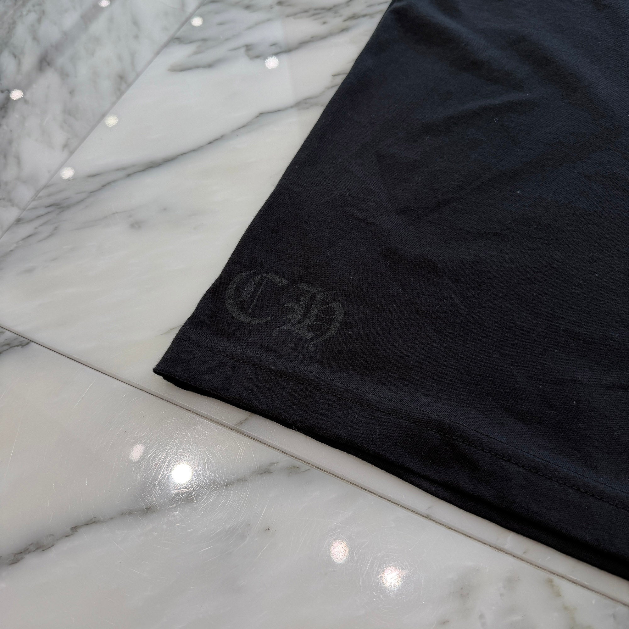 CHROME HEARTS Neck Logo Tee Size M クロムハーツ ネックロゴ Tシャツ サイズM