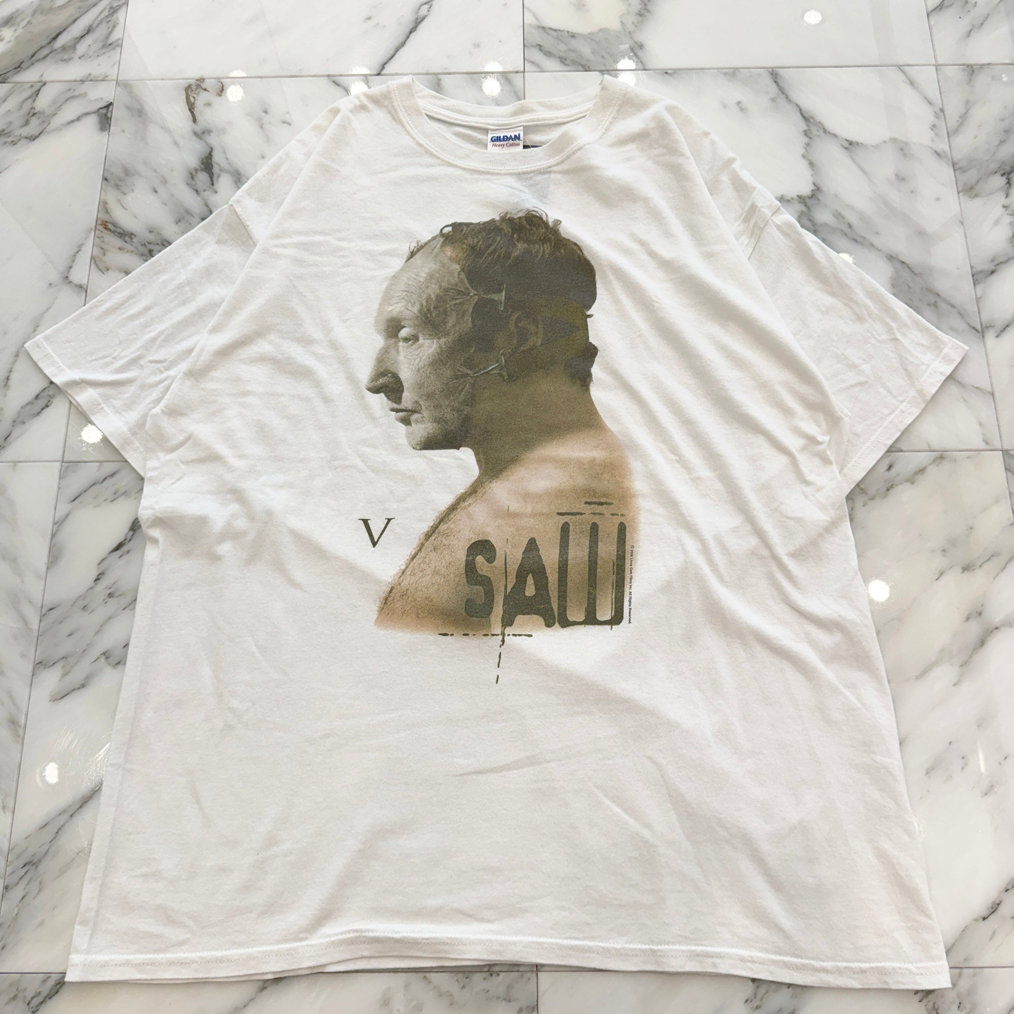 Vintage 00's "SAW V 2008" Movie Promotion GILDAN S/S Tee Size XL ヴィンテージ 00's "ソウ 5 2008" ムービー プロモーション ギルダン社製Tシャツ サイズXL