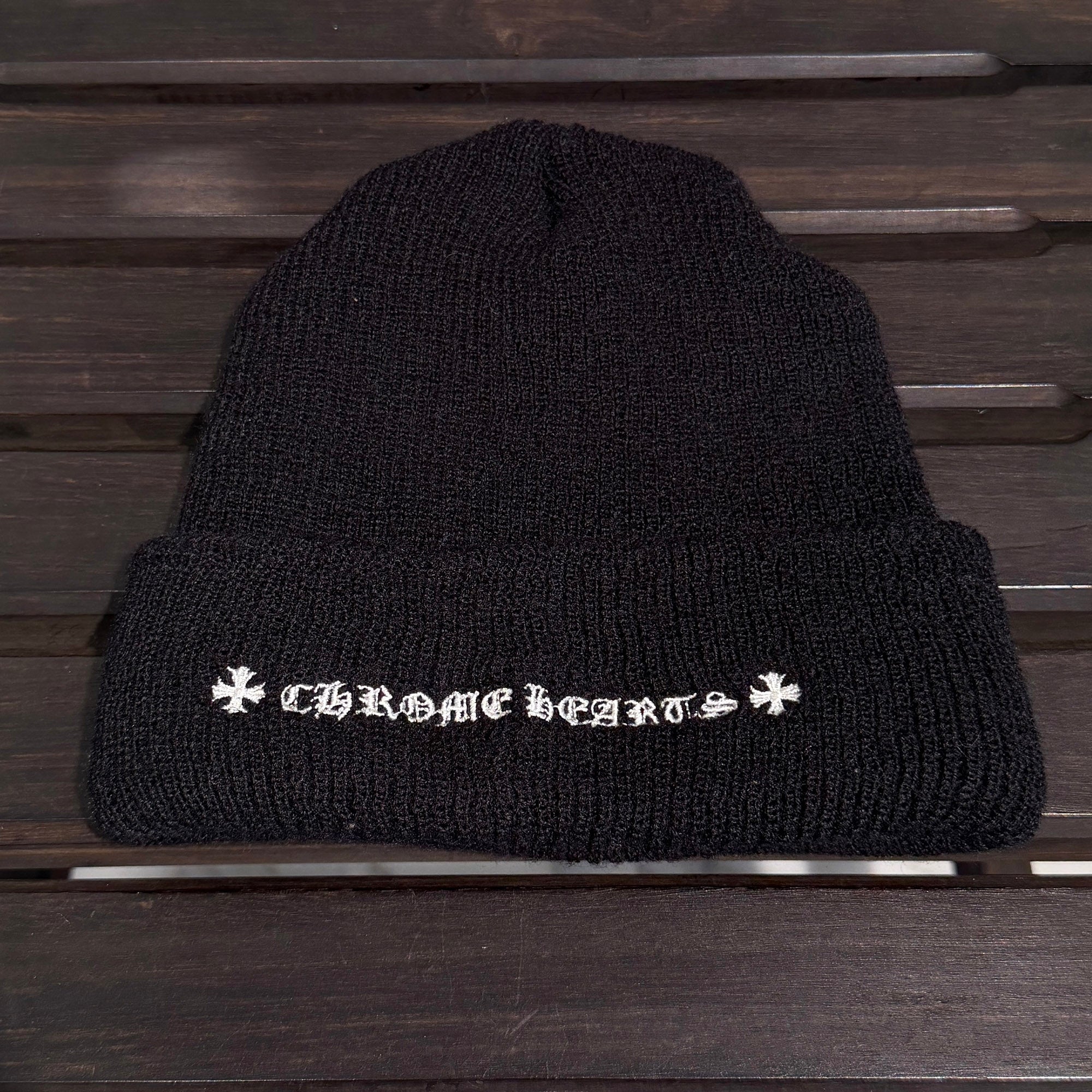 CHROME HEARTS CH Plus WOOL WATCH CAP Size ONE SIZE (23cm) クロムハーツ CHプラス ウール ウォッチキャップ ビーニー サイズONE SIZE (23cm)