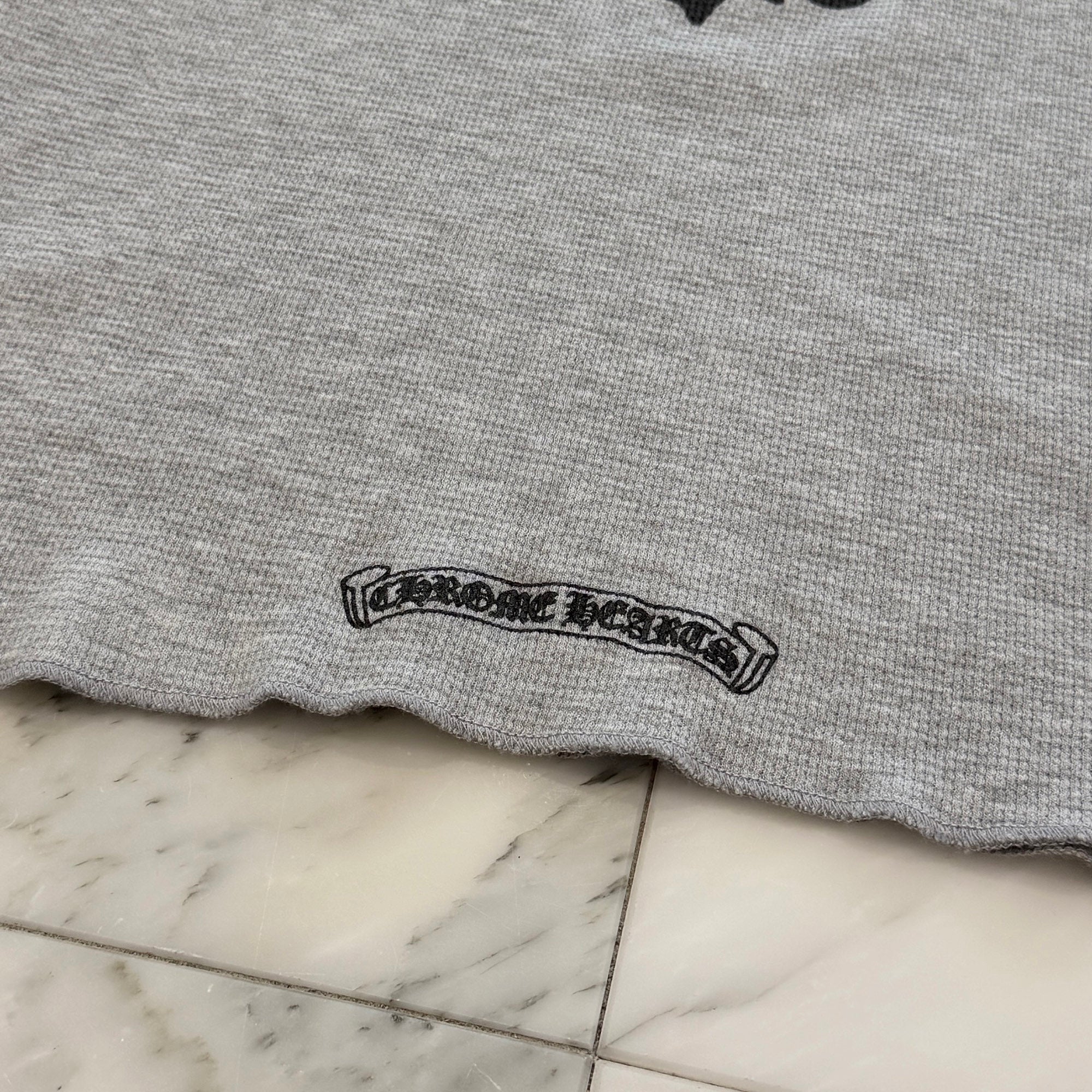 CHROME HEARTS 2025SS Vine Dagger Print Thermal Long Sleeve Tee Size M クロムハーツ ヴァインダガー プリント サーマル ロングスリーグ Tシャツ サイズM